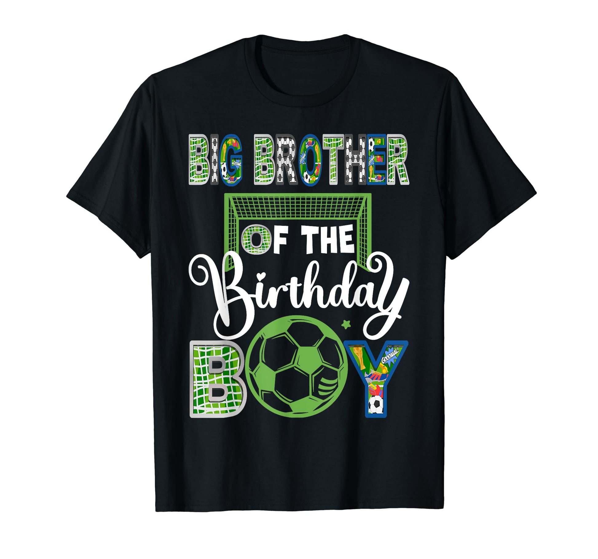 Big Brother Birthday Soccer Baller T-Shirt - Fun Novelty Design Unisex - T-Shirt, Sweatshirt, Hoodie