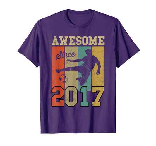 6Th Birthday Shirts Soccer Awesome T-Shirt - Minimalist Print for Adults - T-Shirt, Sweatshirt, Hoodie