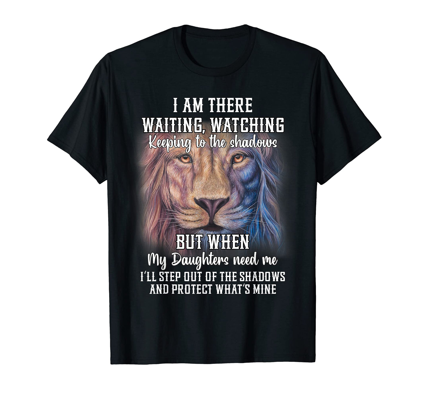 Mens Xd6L Lion Face Keeping To T-Shirt - Novelty Apparel for Adults - T-Shirt, Sweatshirt, Hoodie