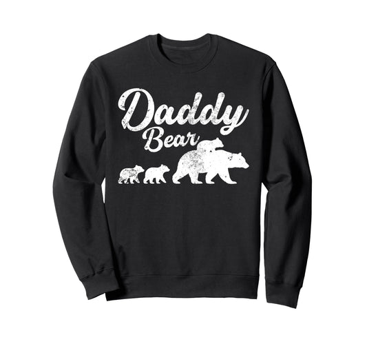 Bear Family Matching Dad Papa Funny Sweatshirt - Unique Graphic for Adults - T-Shirt, Sweatshirt, Hoodie