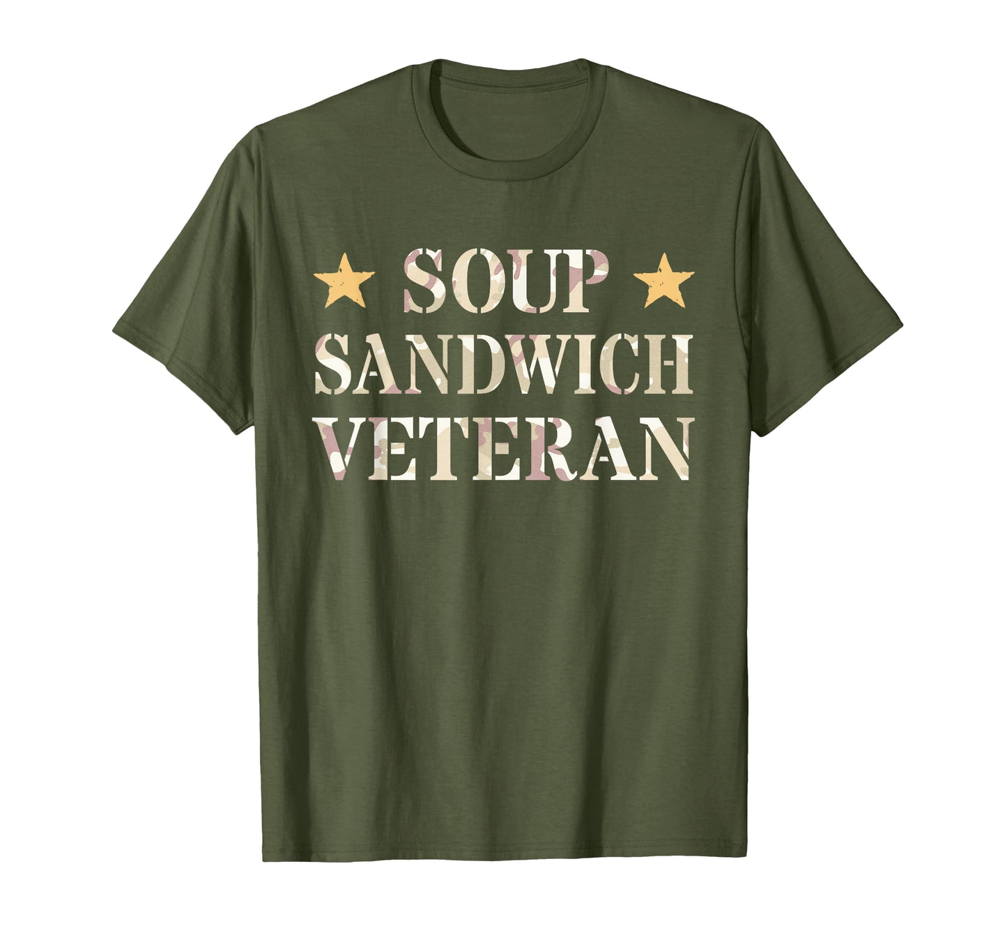 Funny Soup Sandwich Veteran Proud T-Shirt - Streetwear Style Unisex - T-Shirt, Sweatshirt, Hoodie