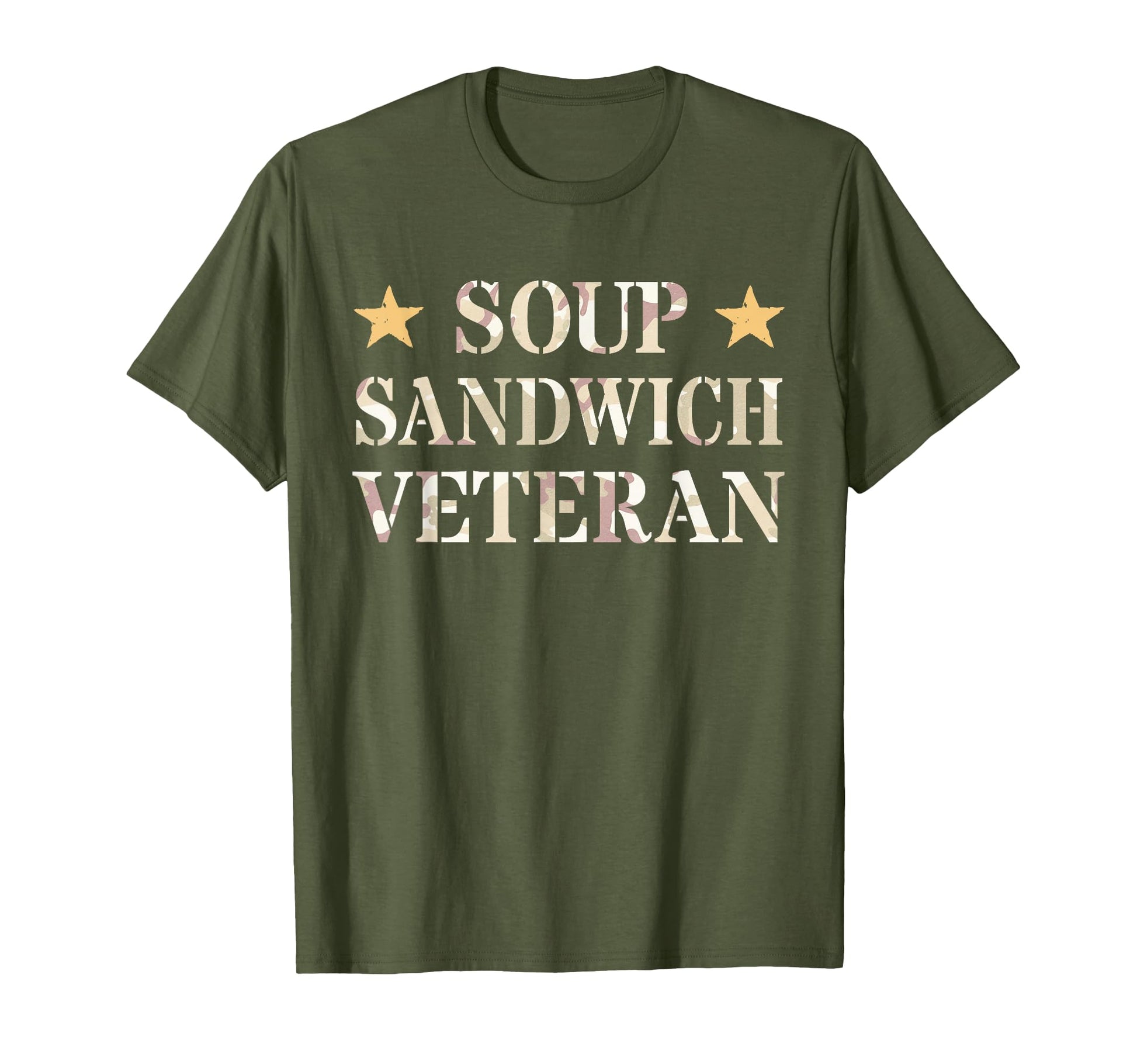 Funny Soup Sandwich Veteran Proud T-Shirt - Streetwear Style Unisex - T-Shirt, Sweatshirt, Hoodie
