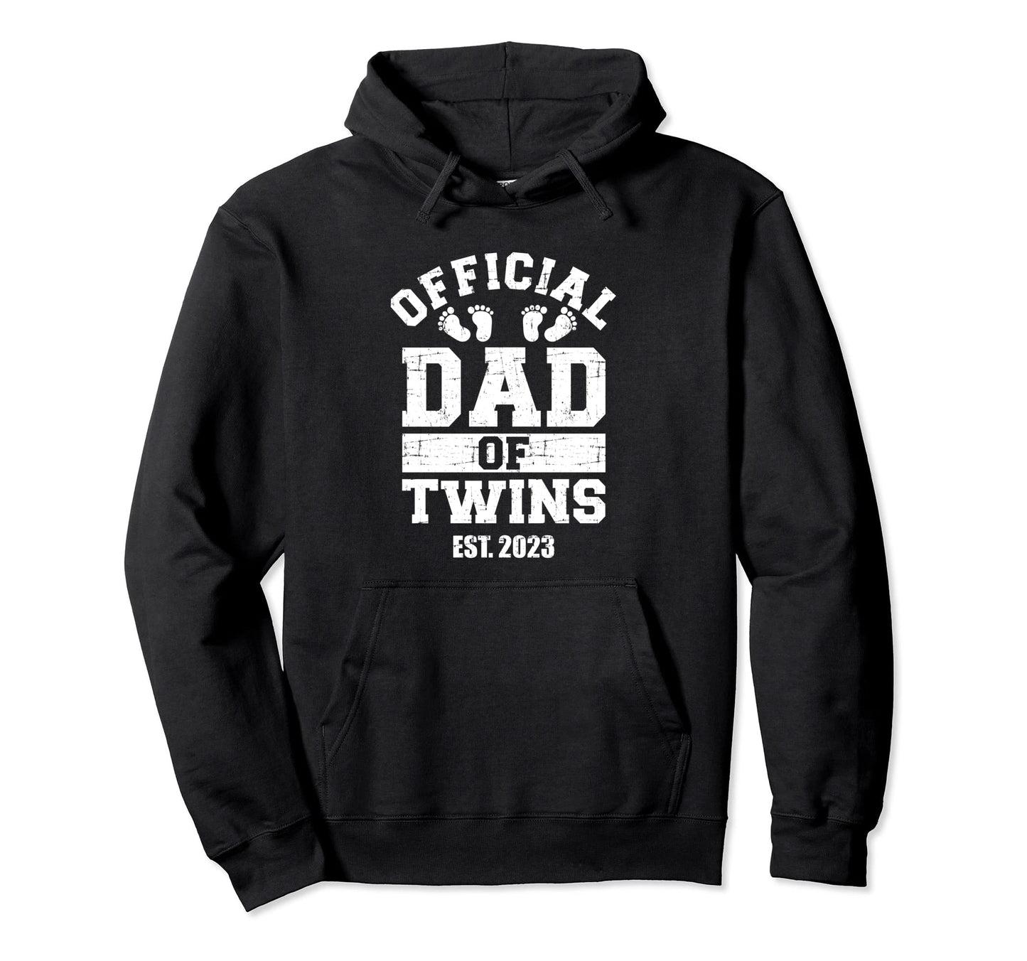 Dad Twins 2023 Hoodie - Trendy Graphic Unisex - T-Shirt, Sweatshirt, Hoodie