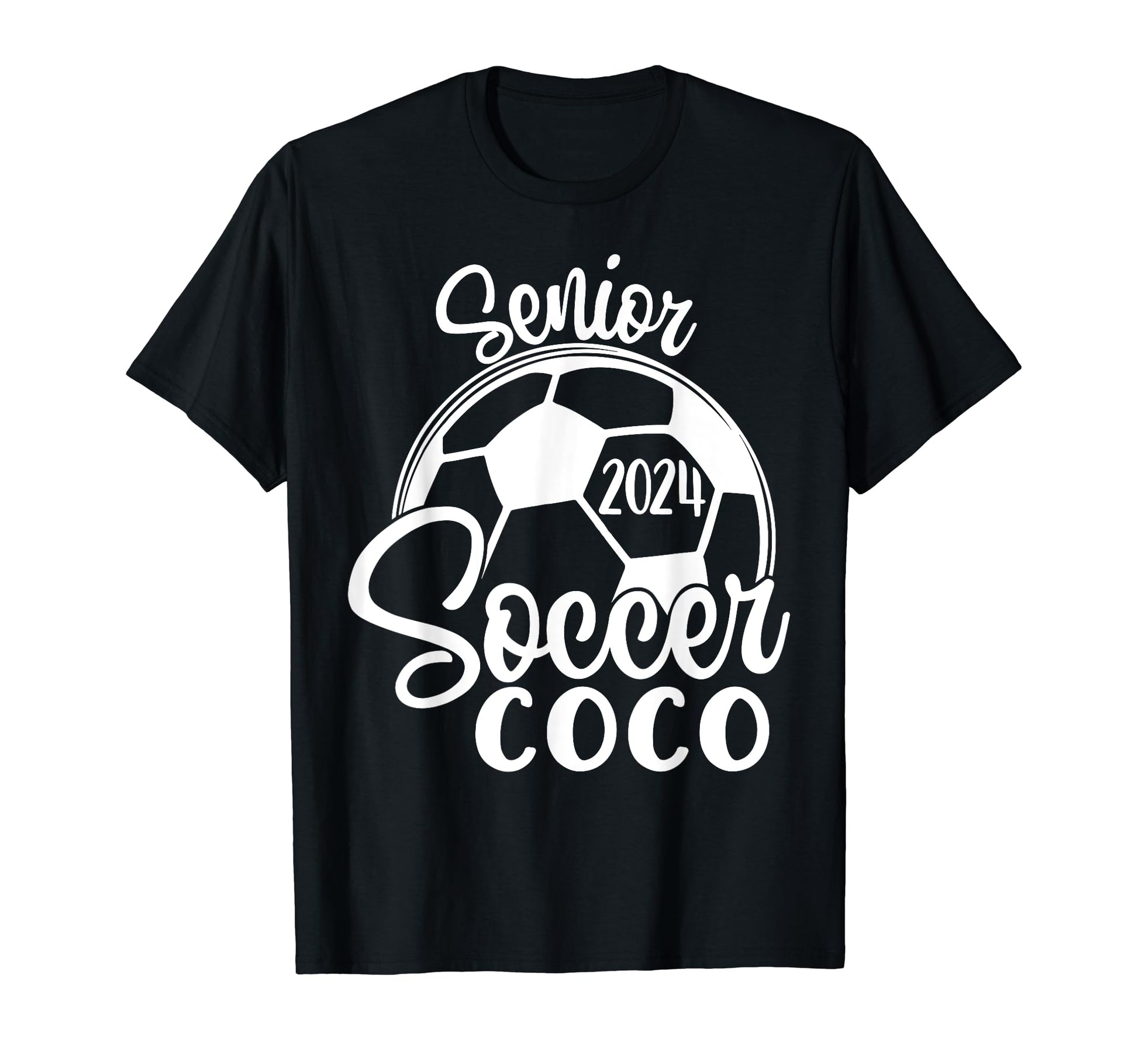 Senior Soccer Coco 2024 Class 2024 T-Shirt - Minimalist Print for Adults - T-Shirt, Sweatshirt, Hoodie