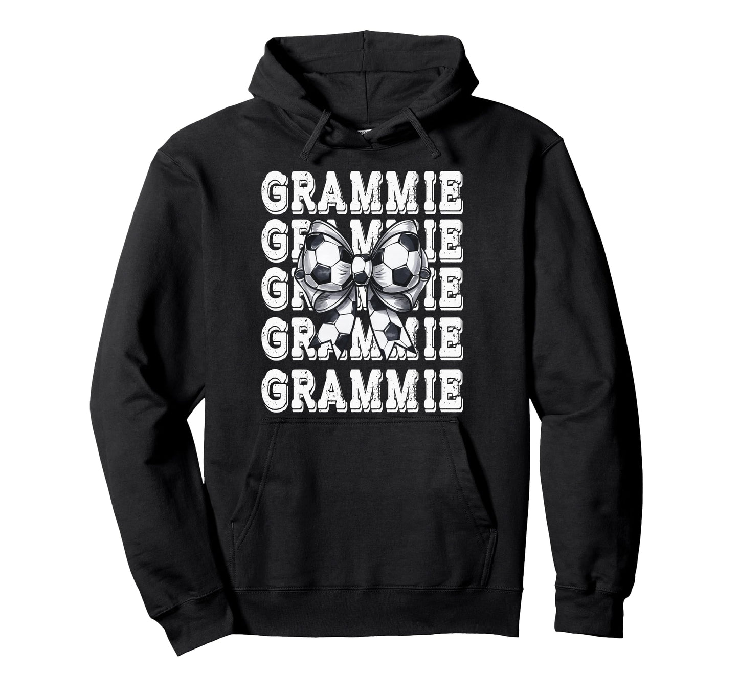 Coquette Soccer Grammie Matching Hoodie - Minimalist Print for Adults - T-Shirt, Sweatshirt, Hoodie
