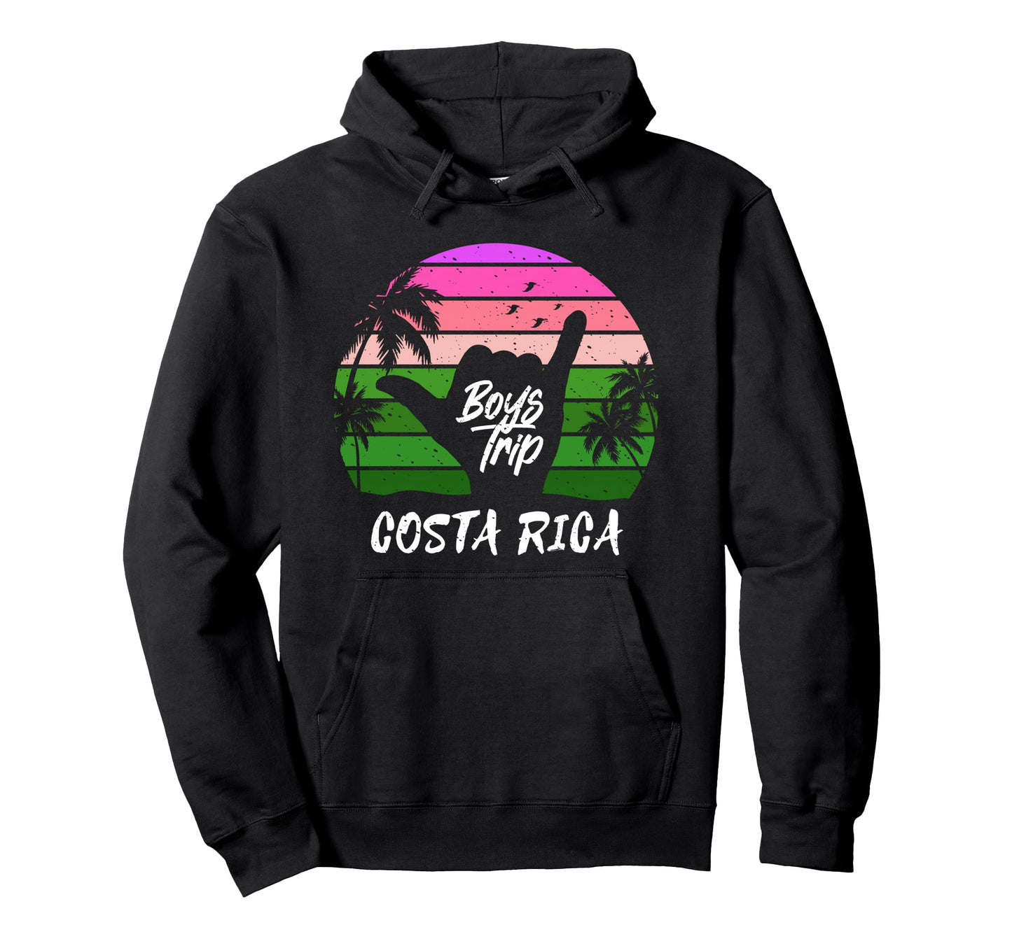 Costa Rica Guys Trip Matching Hoodie - Unique Graphic for Adults - T-Shirt, Sweatshirt, Hoodie
