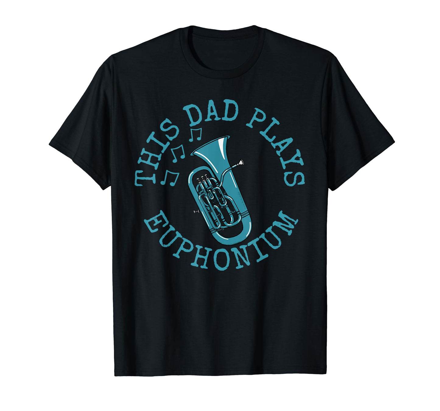 This Dad Plays Euphonium Euphoniumist T-Shirt - Custom Art Print Unisex - T-Shirt, Sweatshirt, Hoodie