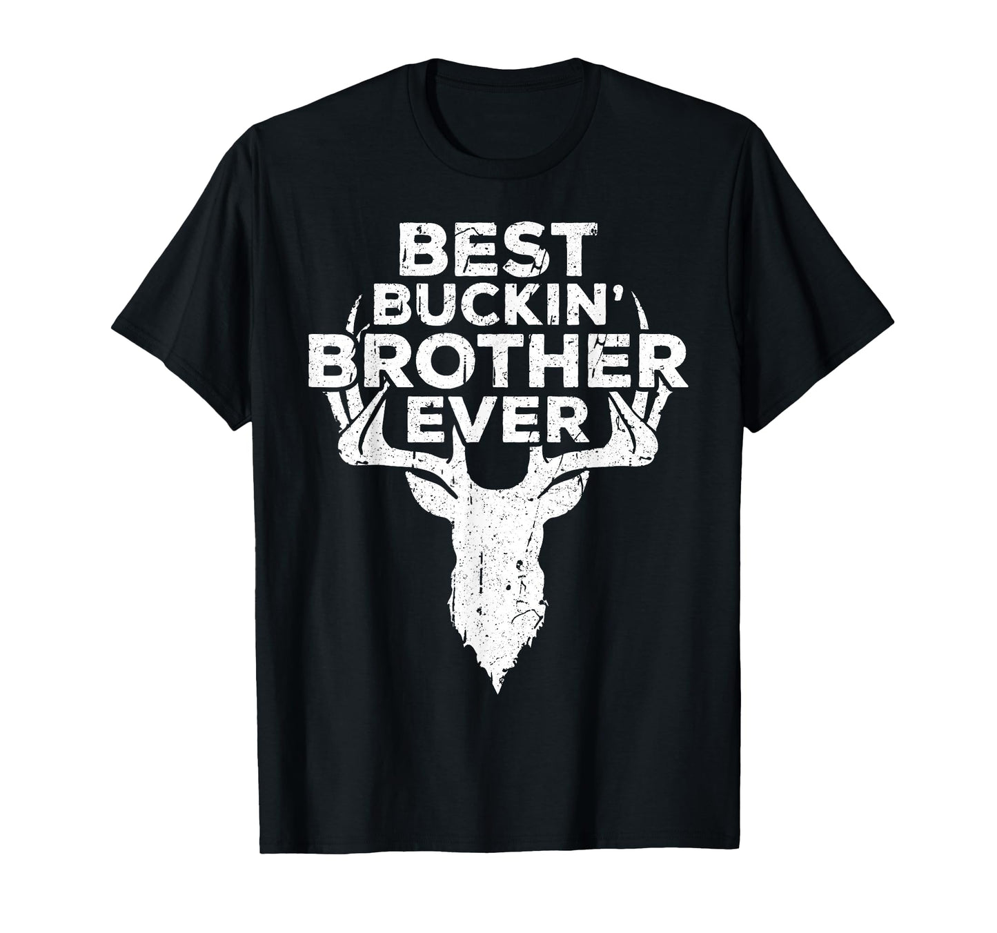Best Buckin Brother Ever Hunting T-Shirt - Custom Art Print for Adults - T-Shirt, Sweatshirt, Hoodie