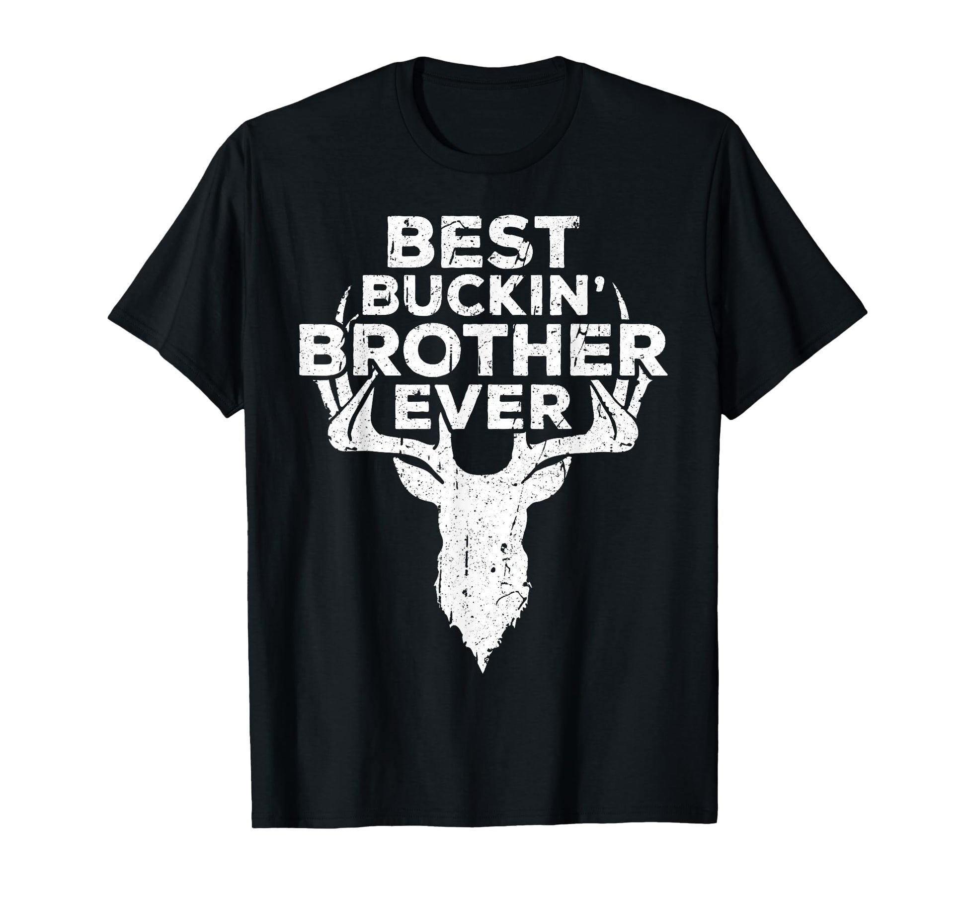 Best Buckin Brother Ever Hunting T-Shirt - Custom Art Print for Adults - T-Shirt, Sweatshirt, Hoodie