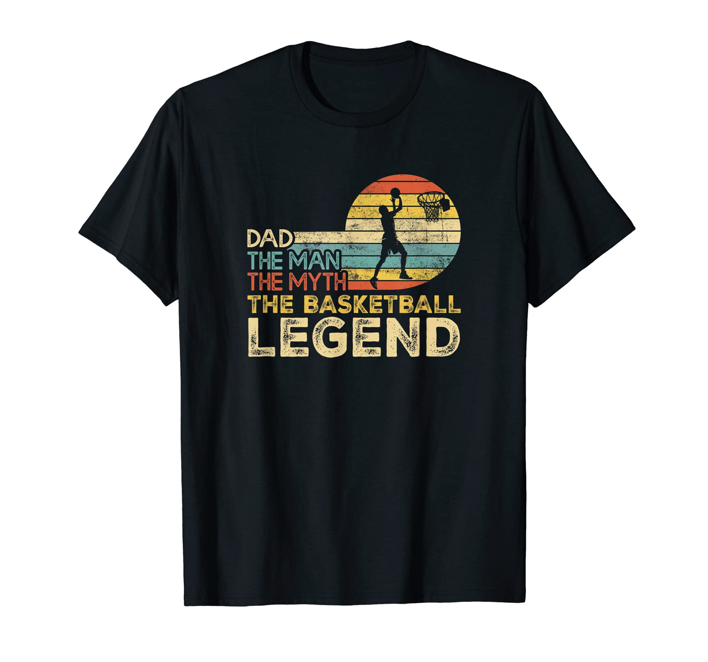 Basketball Player Dad Basketball T-Shirt - Casual Everyday Wear Unisex - T-Shirt, Sweatshirt, Hoodie