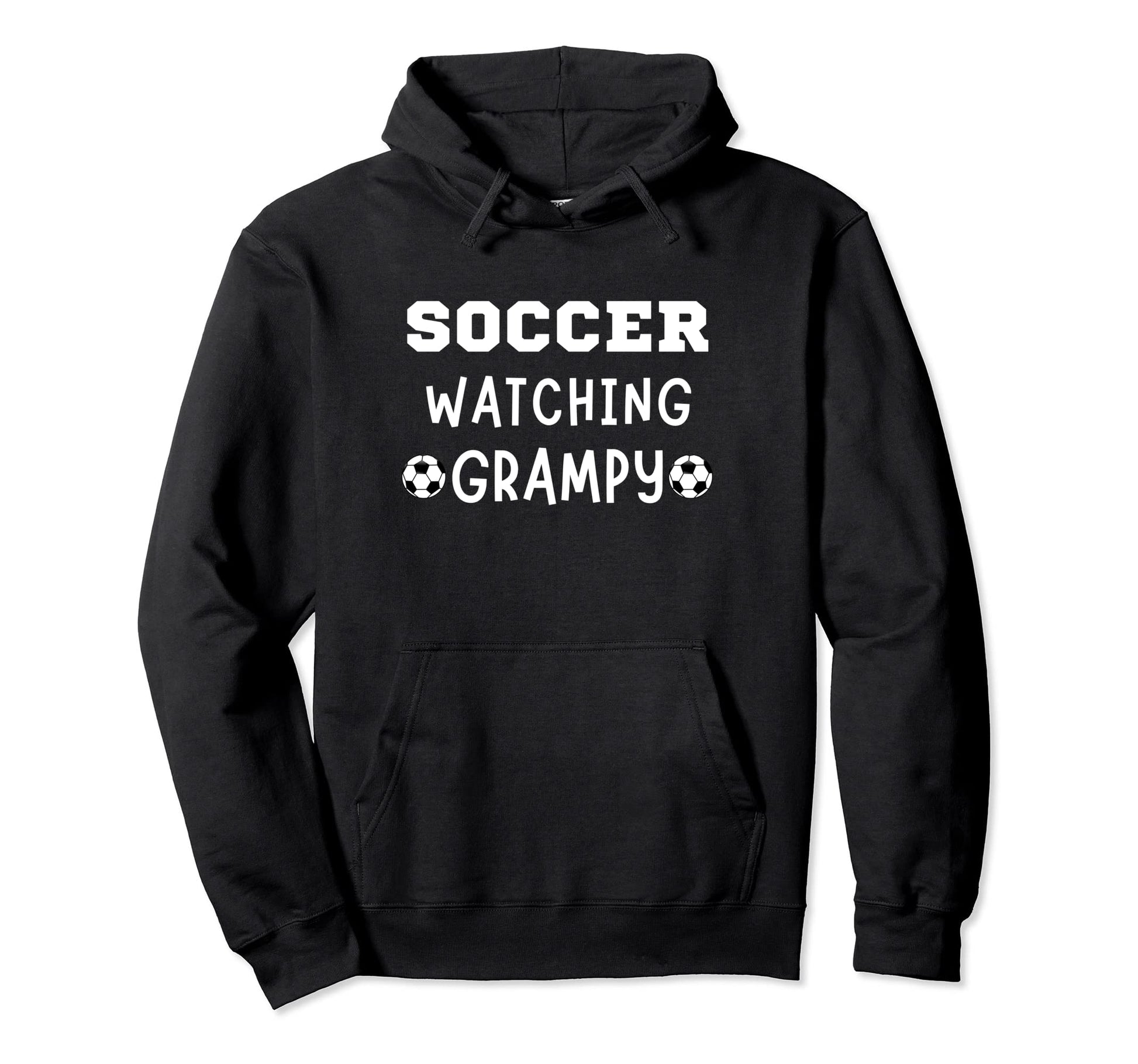 Soccer Watching Grampy Sport Game Hoodie - Unique Graphic for Adults - T-Shirt, Sweatshirt, Hoodie