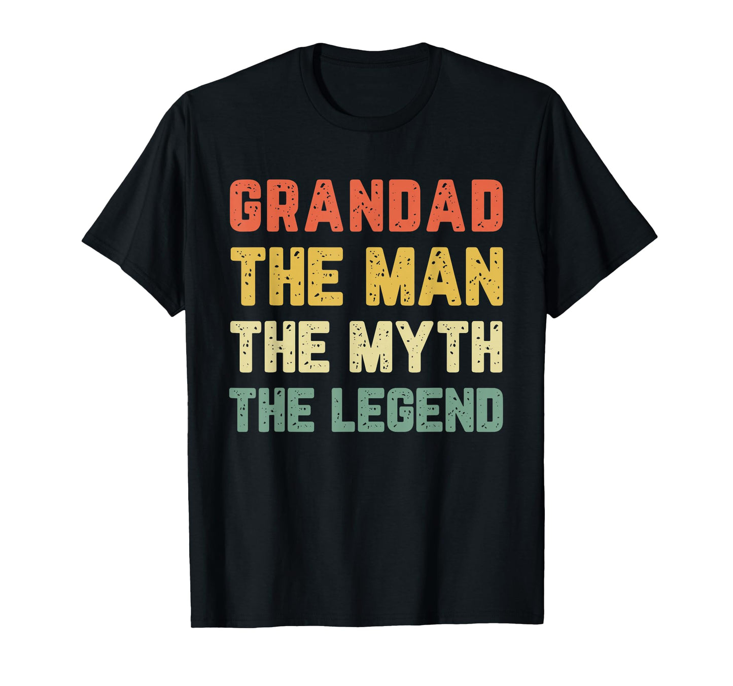 Grandad Myth Legend T-Shirt - Unique Graphic Men Women - T-Shirt, Sweatshirt, Hoodie