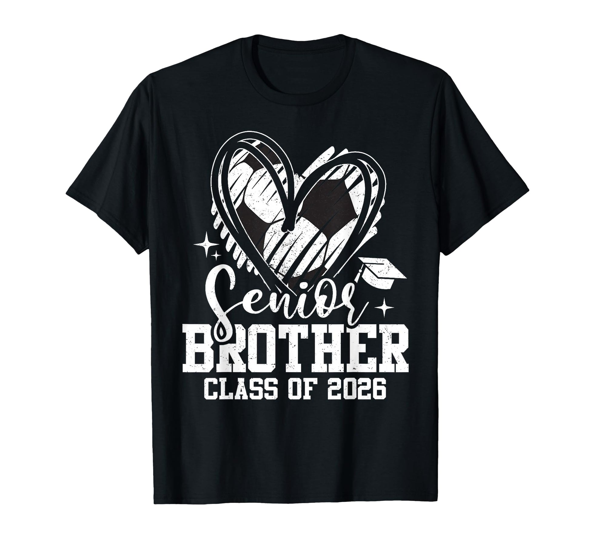 Senior Brother Class 2026 Soccer T-Shirt - Custom Art Print Unisex - T-Shirt, Sweatshirt, Hoodie