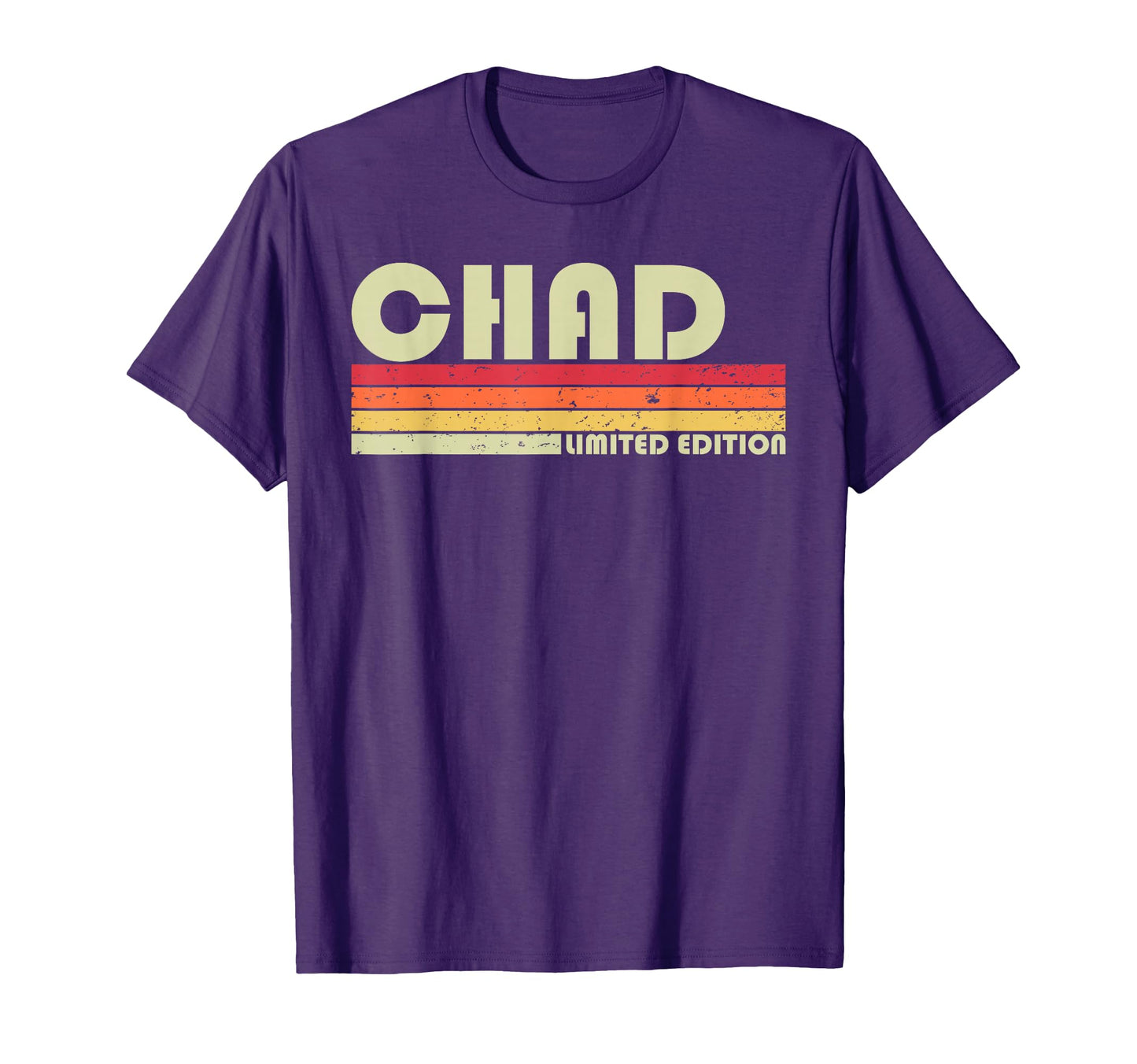Chad Gift Name Personalized Funny T-Shirt - Minimalist Print Unisex - T-Shirt, Sweatshirt, Hoodie