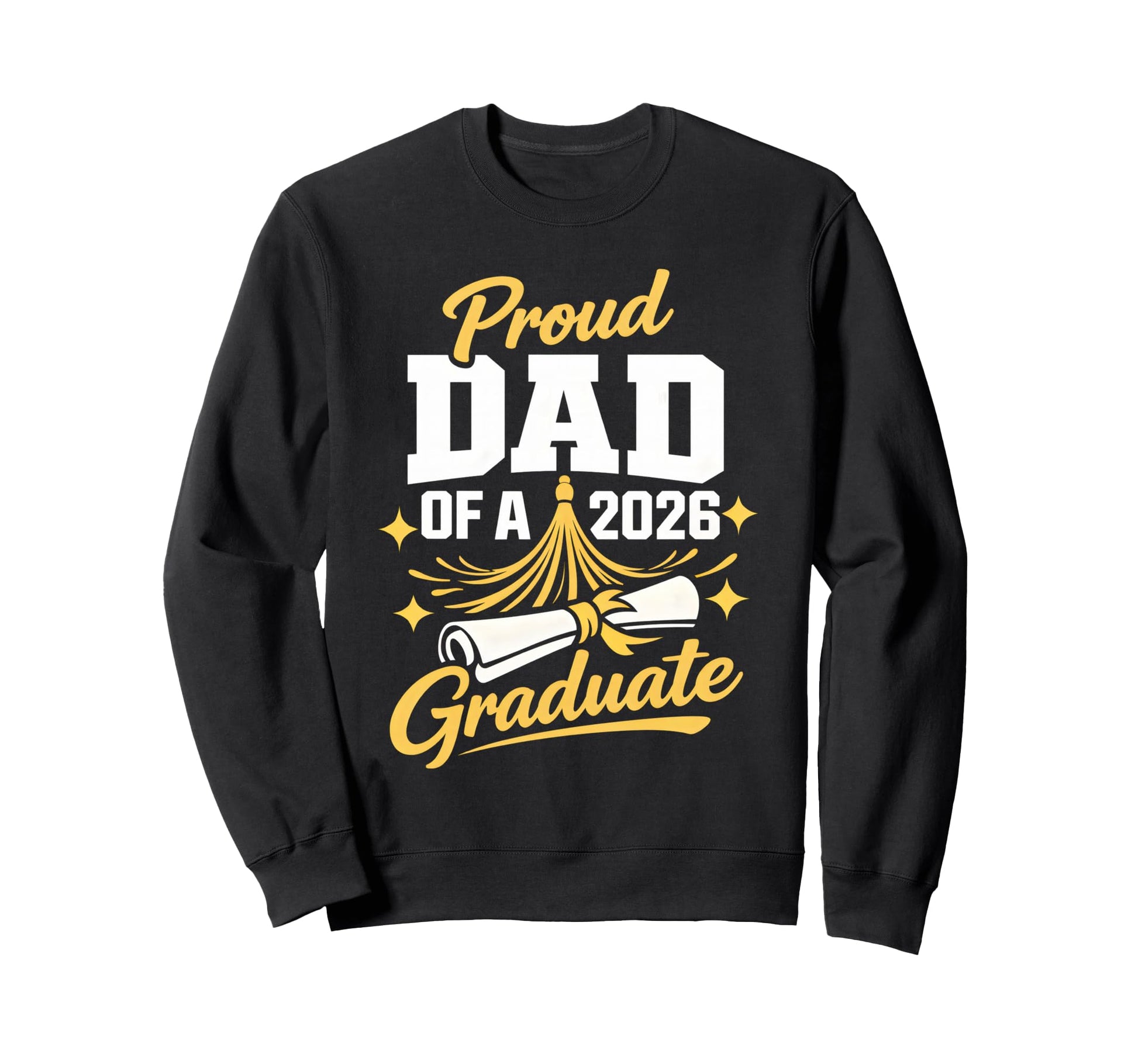 Senior Graduation School Proud Dad Sweatshirt - Minimalist Print Men Women - T-Shirt, Sweatshirt, Hoodie