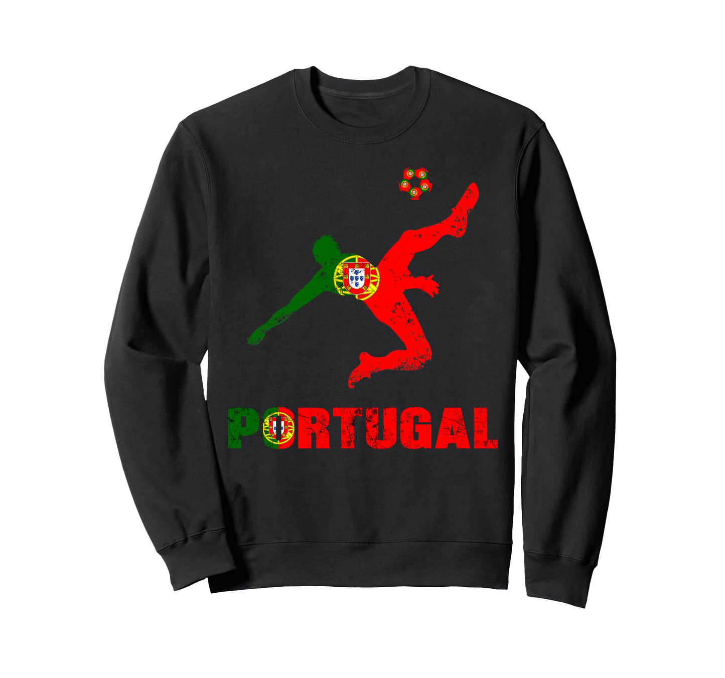 Portugal Soccer Football Game Sweatshirt - Casual Everyday Wear for Adults - T-Shirt, Sweatshirt, Hoodie