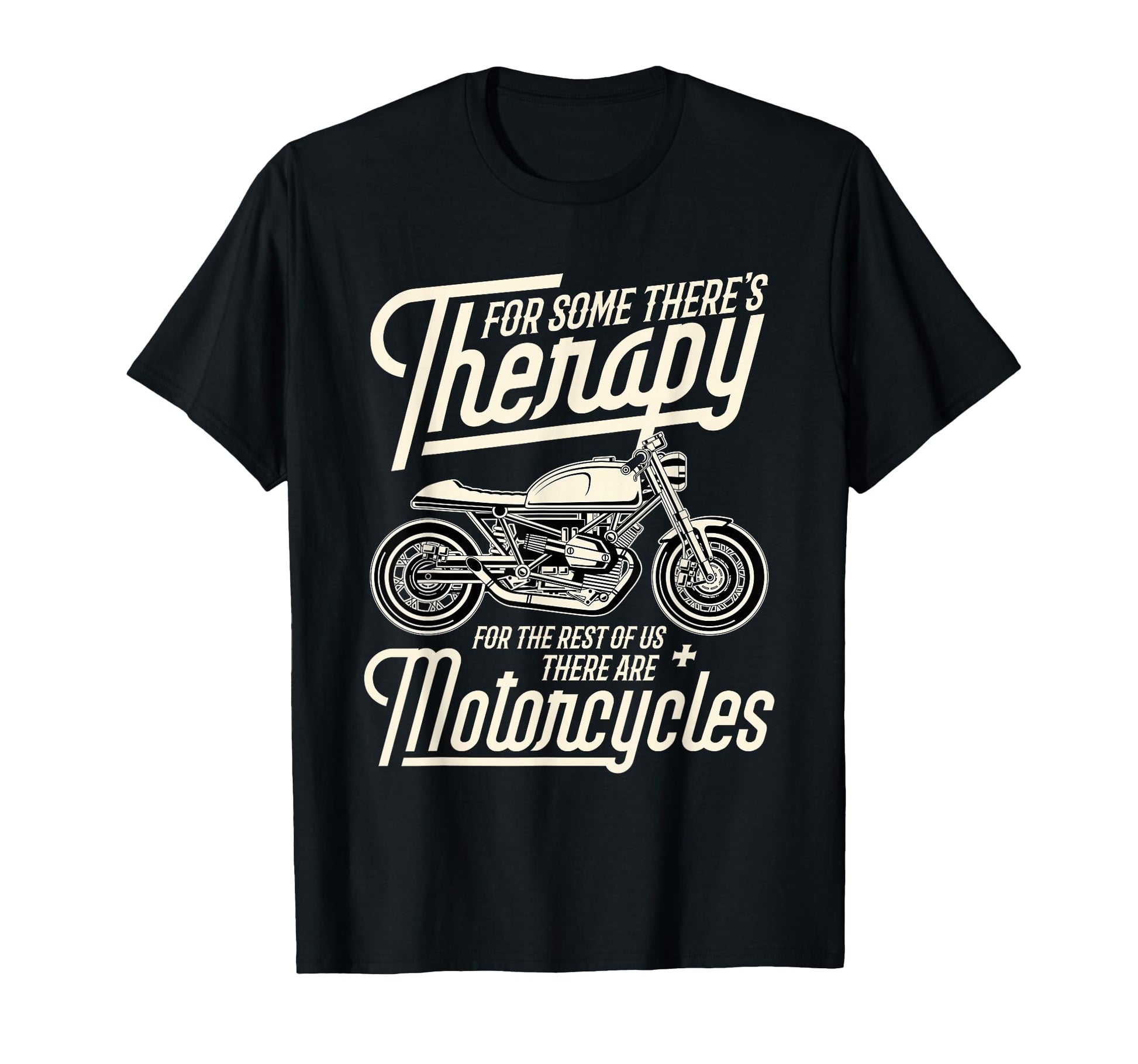 Funny Motorcycle Rider Therapy T-Shirt - Fun Novelty Design for Adults - T-Shirt, Sweatshirt, Hoodie