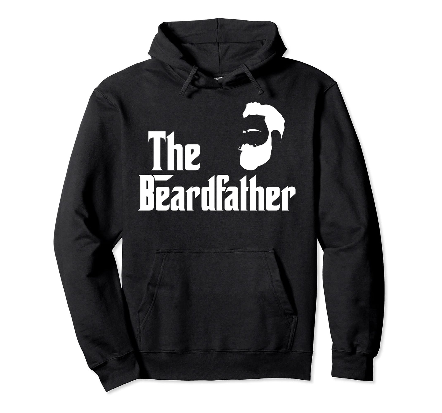 Beardfather Funny Beard Fathers Day Hoodie - Aesthetic Graphic for Adults - T-Shirt, Sweatshirt, Hoodie
