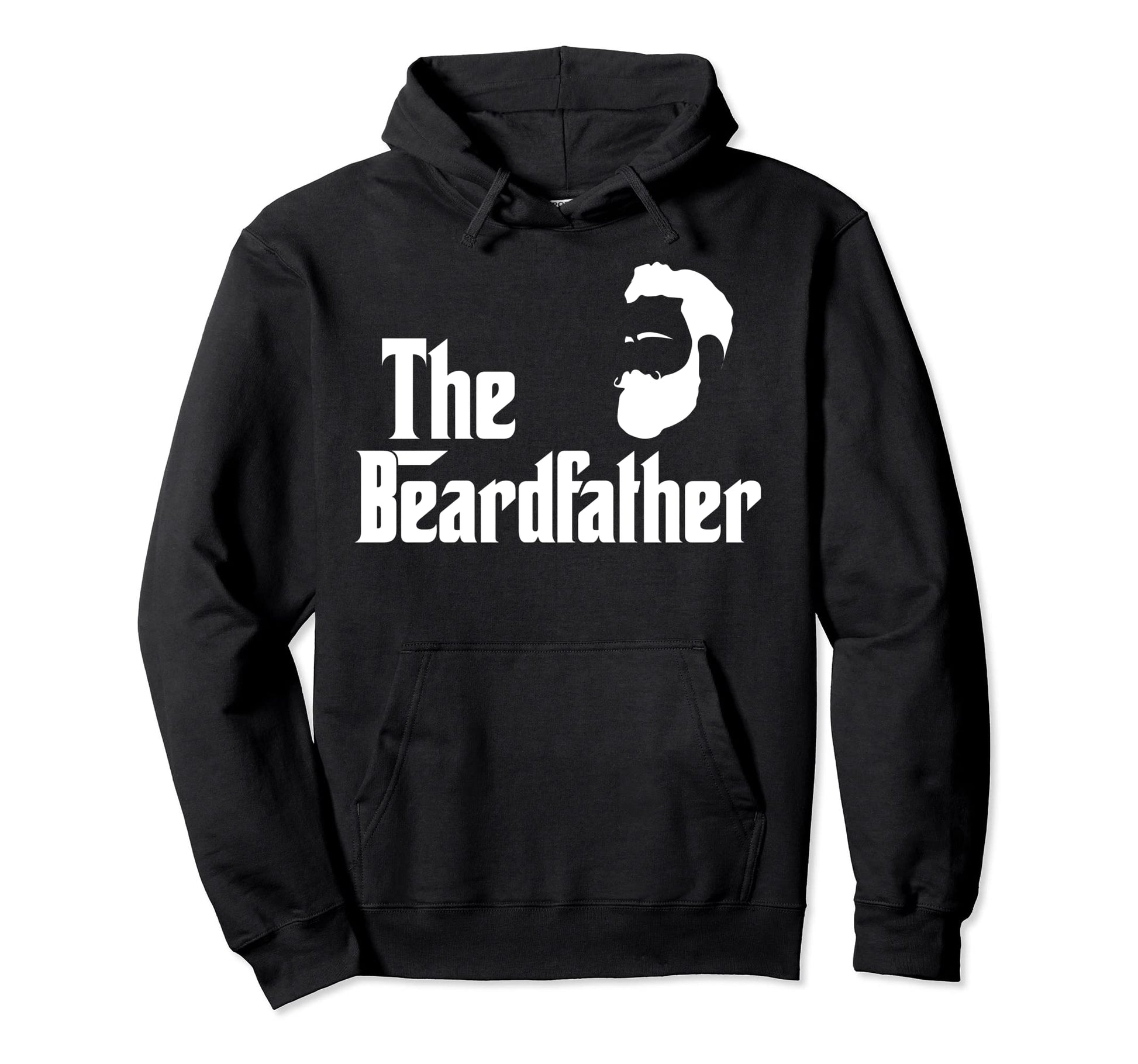 Beardfather Funny Beard Fathers Day Hoodie - Aesthetic Graphic for Adults - T-Shirt, Sweatshirt, Hoodie
