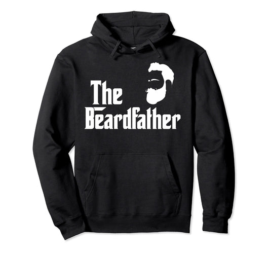 Beardfather Funny Beard Fathers Day Hoodie - Aesthetic Graphic for Adults - T-Shirt, Sweatshirt, Hoodie