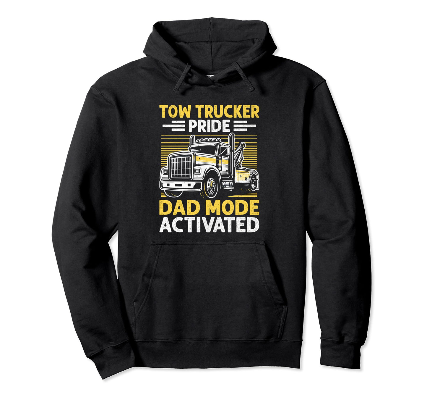 Tow Trucker Pride Pride Dad Mode Hoodie - Aesthetic Graphic Men Women - T-Shirt, Sweatshirt, Hoodie