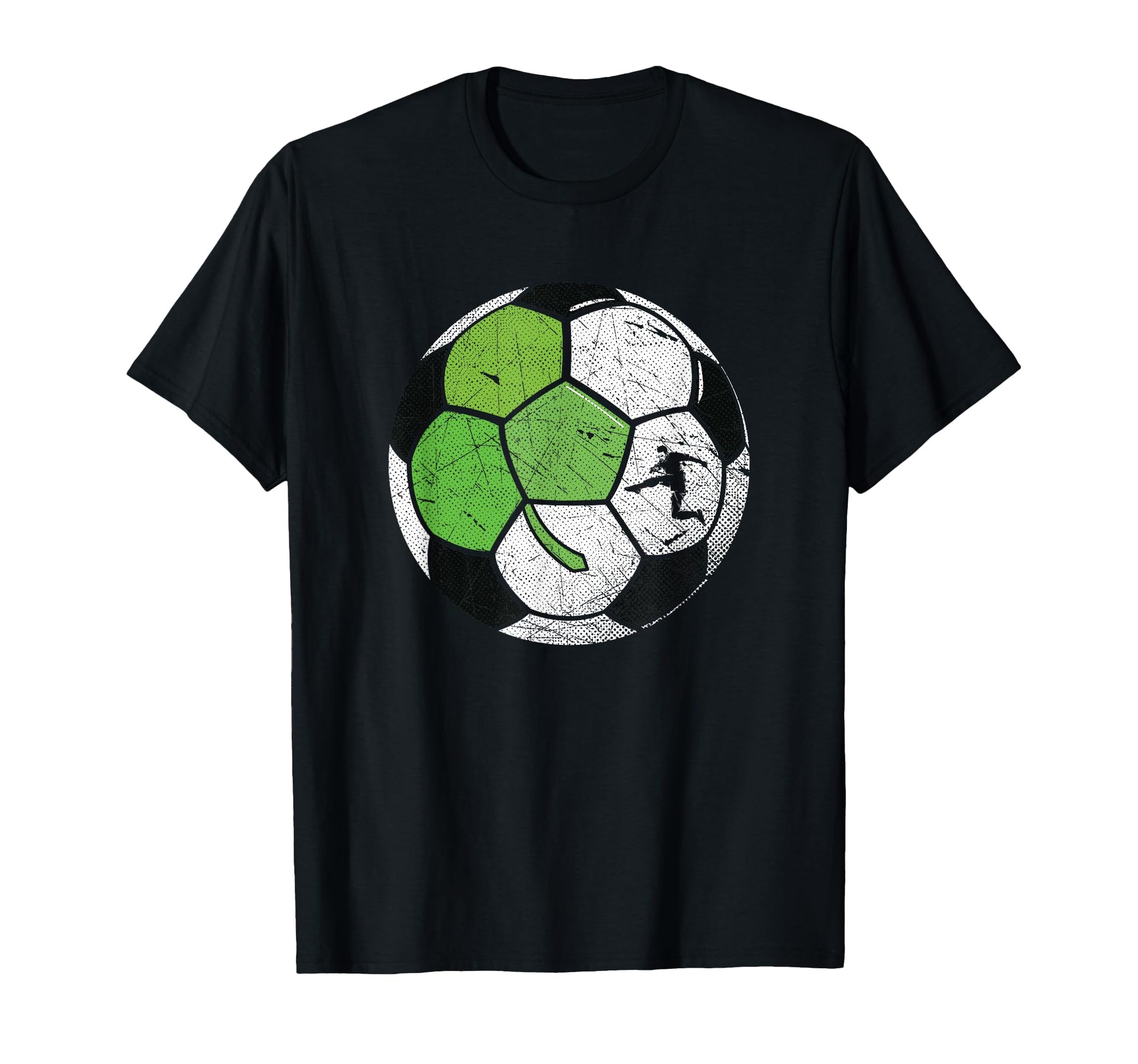 Soccer Shamrock Ball St Patricks Day T-Shirt - Aesthetic Graphic for Adults - T-Shirt, Sweatshirt, Hoodie