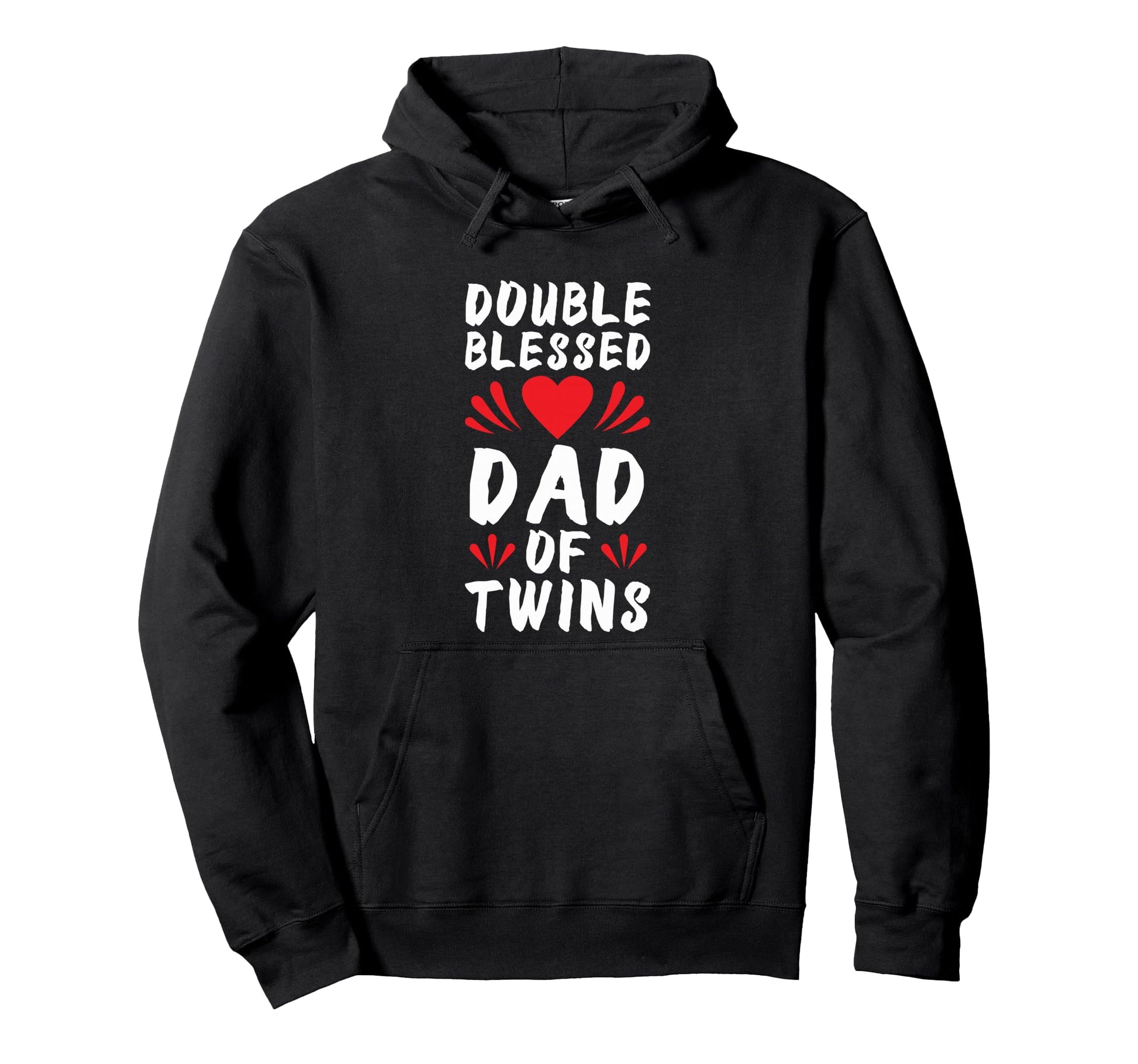 Funny Dad Twins Father Twins Hoodie - Trendy Graphic Men Women - T-Shirt, Sweatshirt, Hoodie