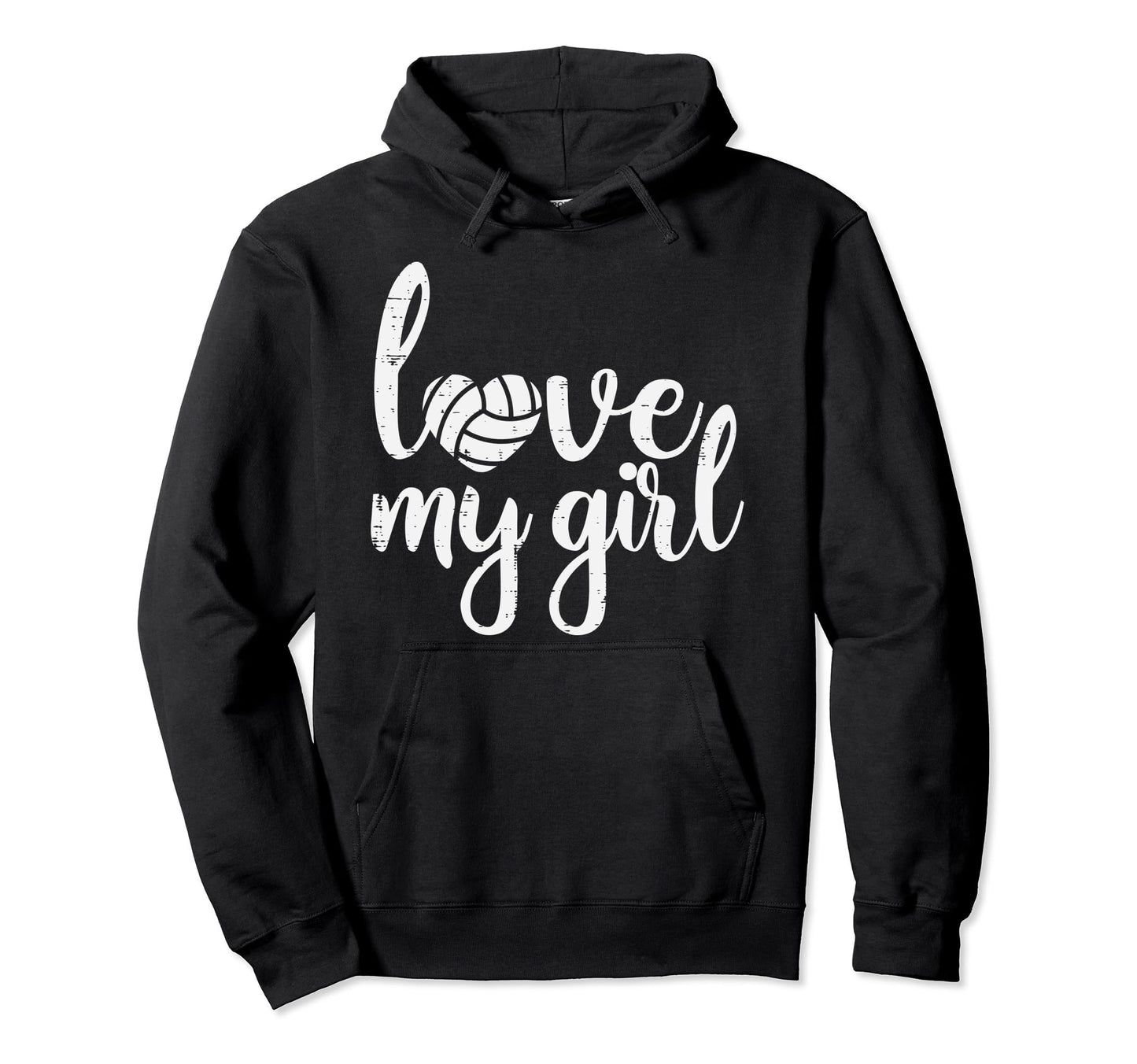 Love My Volleyball Proud Mom Dad Hoodie - Casual Everyday Wear for Adults - T-Shirt, Sweatshirt, Hoodie