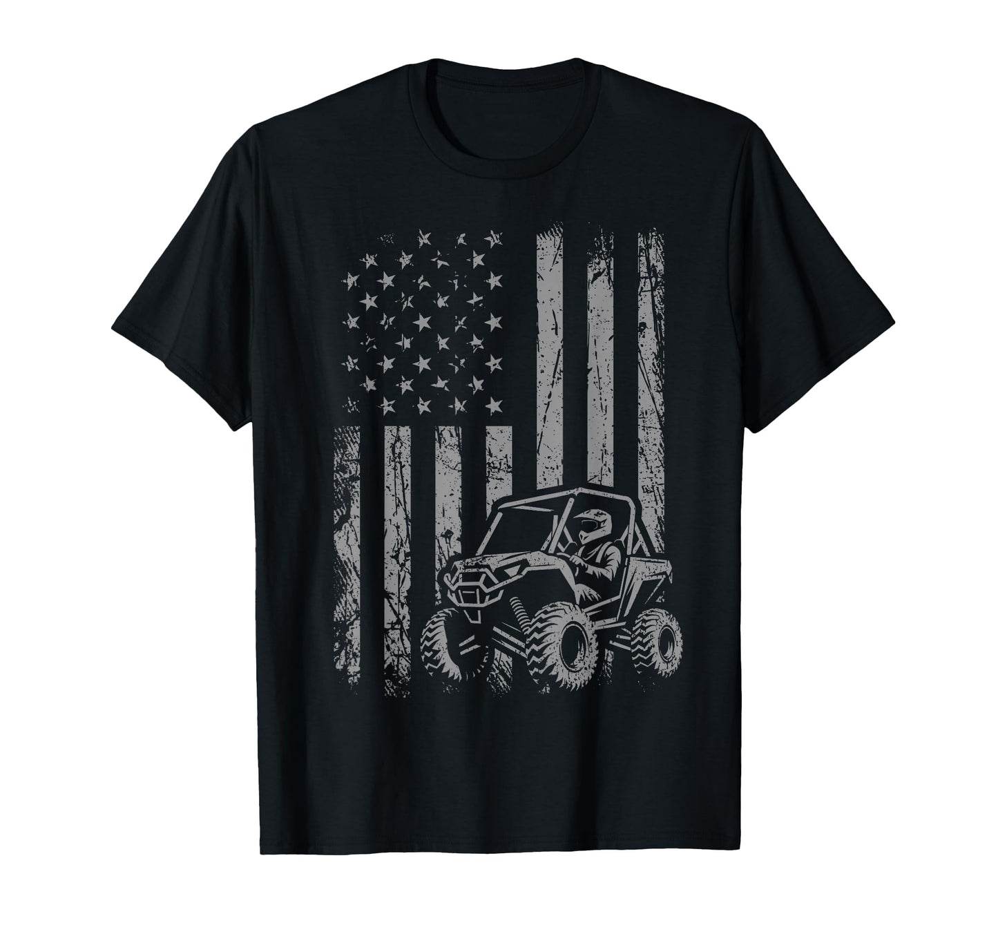American Flag Utv Side Side Sxs Off T-Shirt - Minimalist Print for Adults - T-Shirt, Sweatshirt, Hoodie