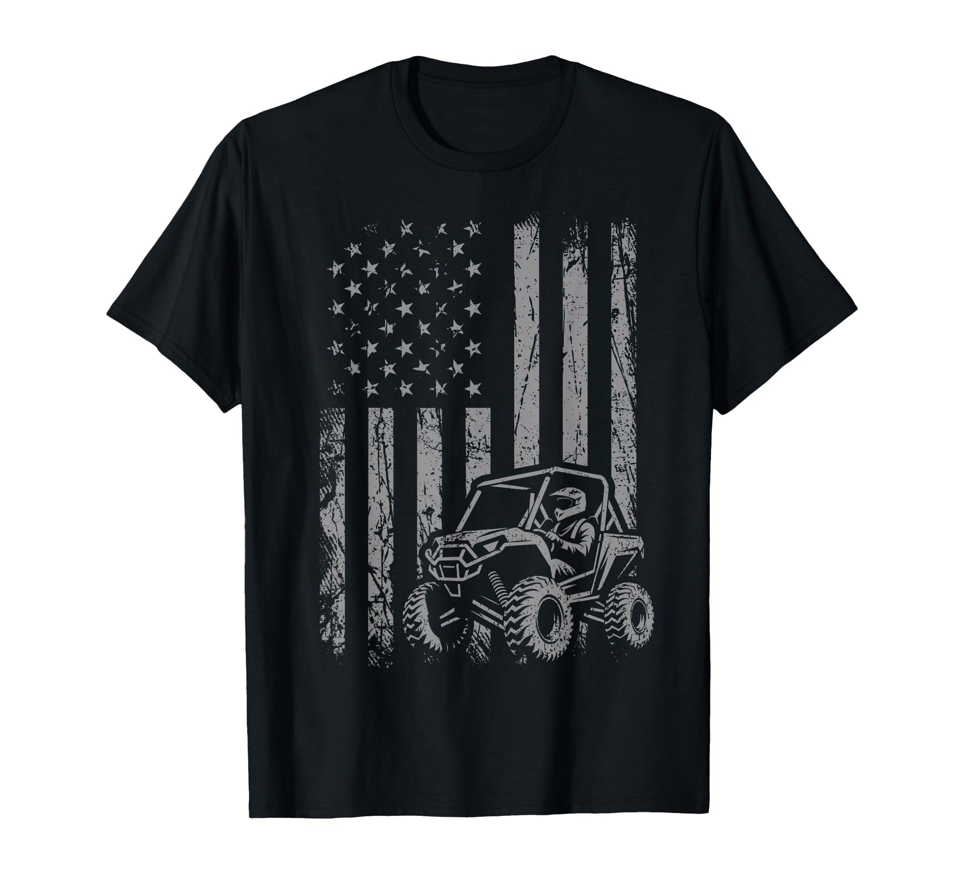 American Flag Utv Side Side Sxs Off T-Shirt - Minimalist Print for Adults - T-Shirt, Sweatshirt, Hoodie
