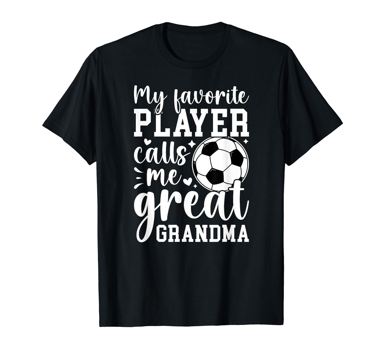 Soccer Great Grandma Proud Soccer Player T-Shirt - Minimalist Print Unisex - T-Shirt, Sweatshirt, Hoodie