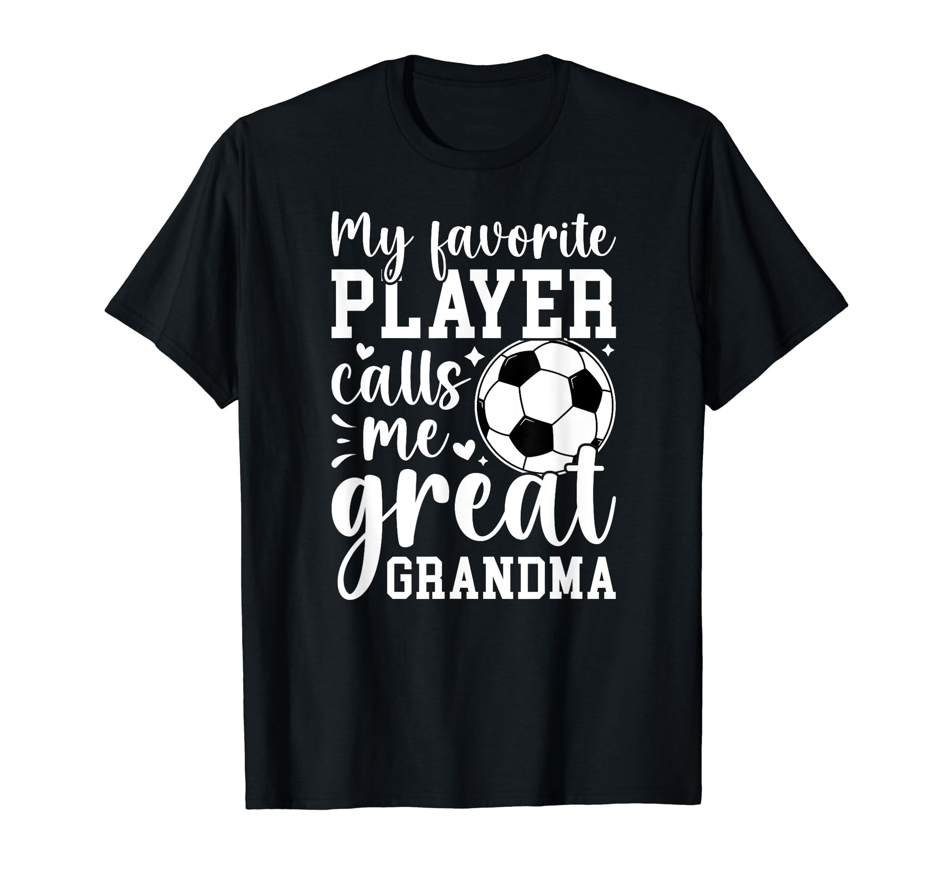 Soccer Great Grandma Proud Soccer Player T-Shirt - Minimalist Print Unisex - T-Shirt, Sweatshirt, Hoodie