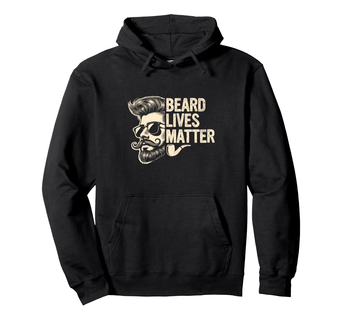 Bearded Dad Daddy Fathers Day Beard Hoodie - Unique Graphic for Adults - T-Shirt, Sweatshirt, Hoodie