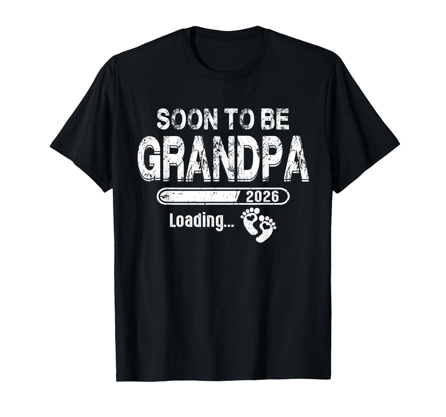 Mens Soon To Be Grandpa 2026 Promoted T-Shirt - Graphic Print for Adults - T-Shirt, Sweatshirt, Hoodie