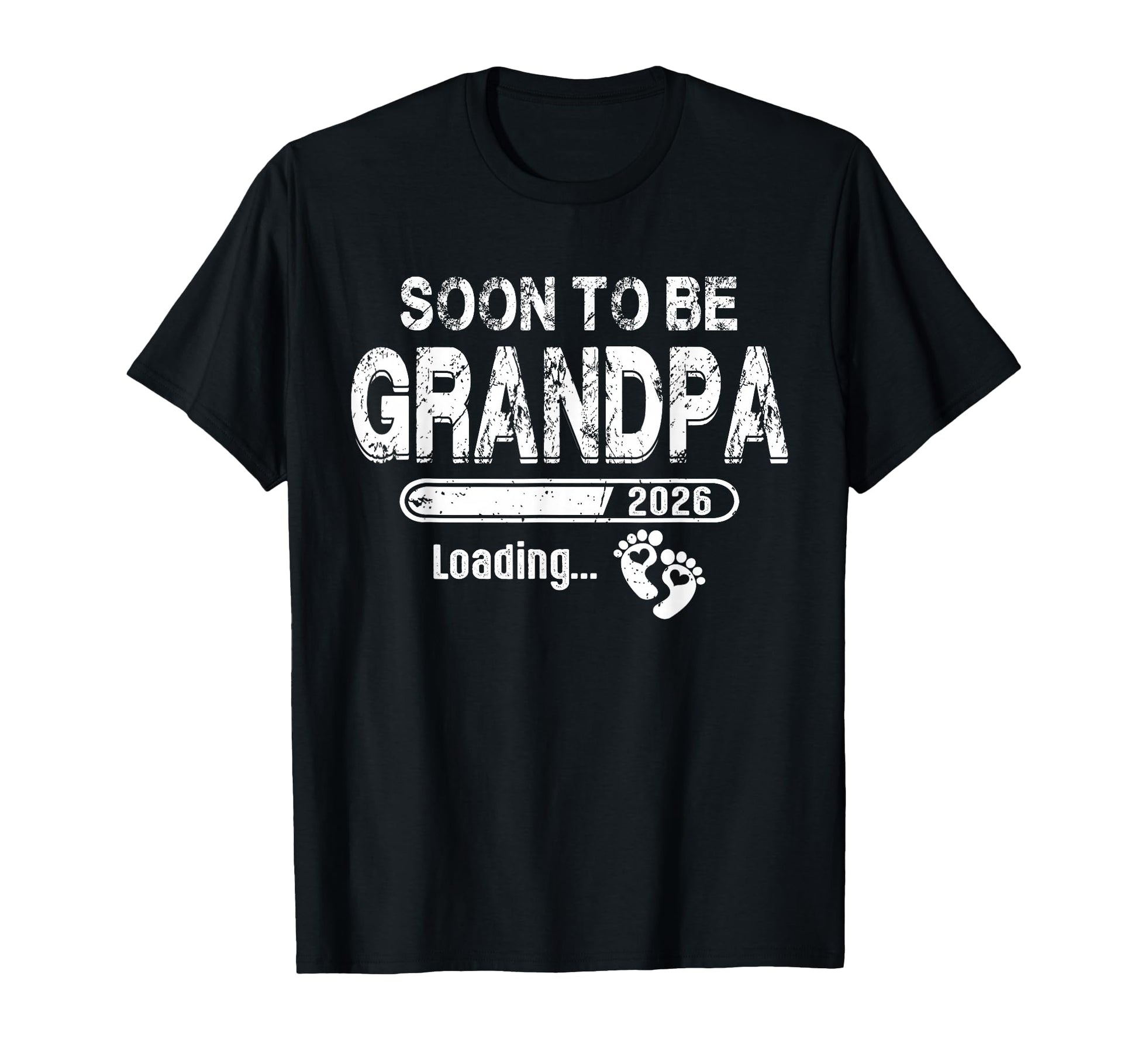 Mens Soon To Be Grandpa 2026 Promoted T-Shirt - Graphic Print for Adults - T-Shirt, Sweatshirt, Hoodie