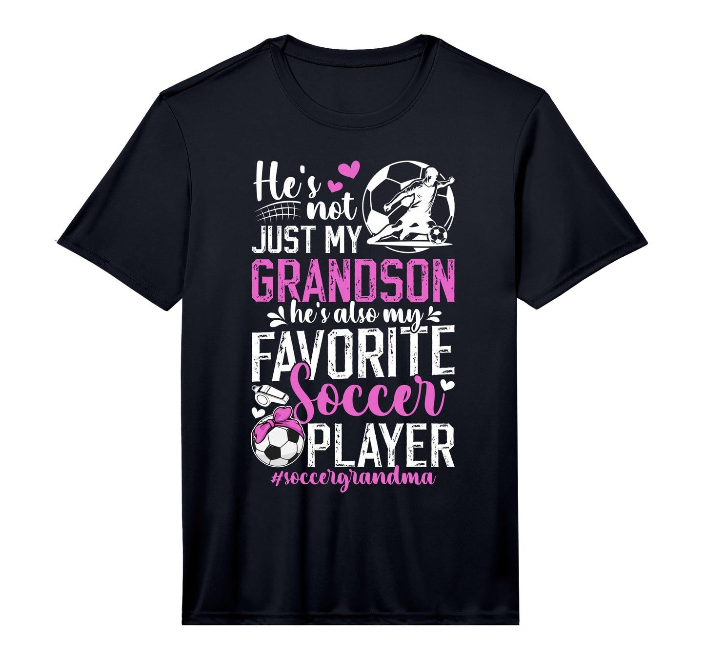 Mens My Favorite Soccer Player Grandma T-Shirt - Aesthetic Graphic Unisex - T-Shirt, Sweatshirt, Hoodie