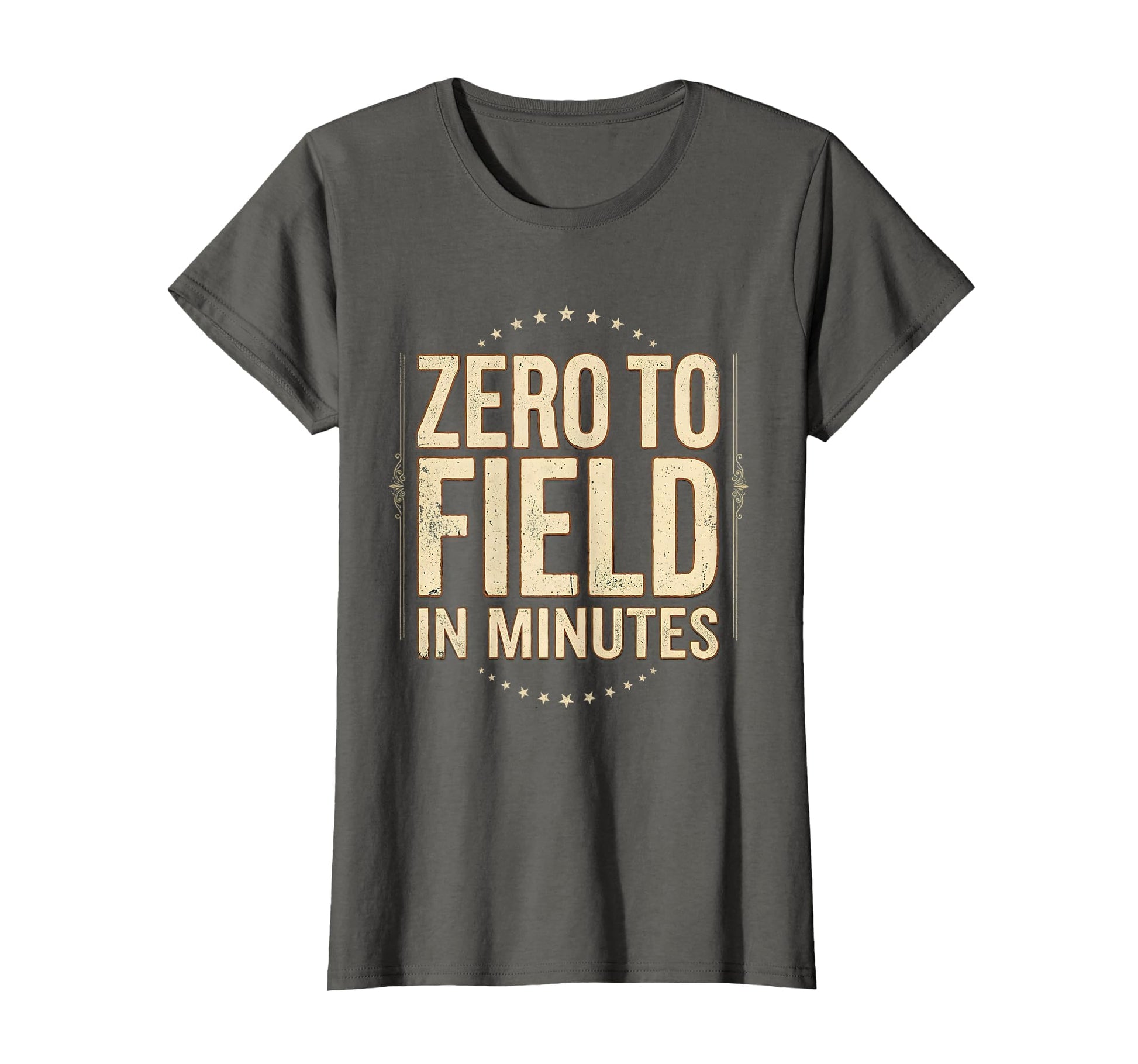 Zero To Field Minutes Soccer Mom T-Shirt - Novelty Apparel Unisex - T-Shirt, Sweatshirt, Hoodie