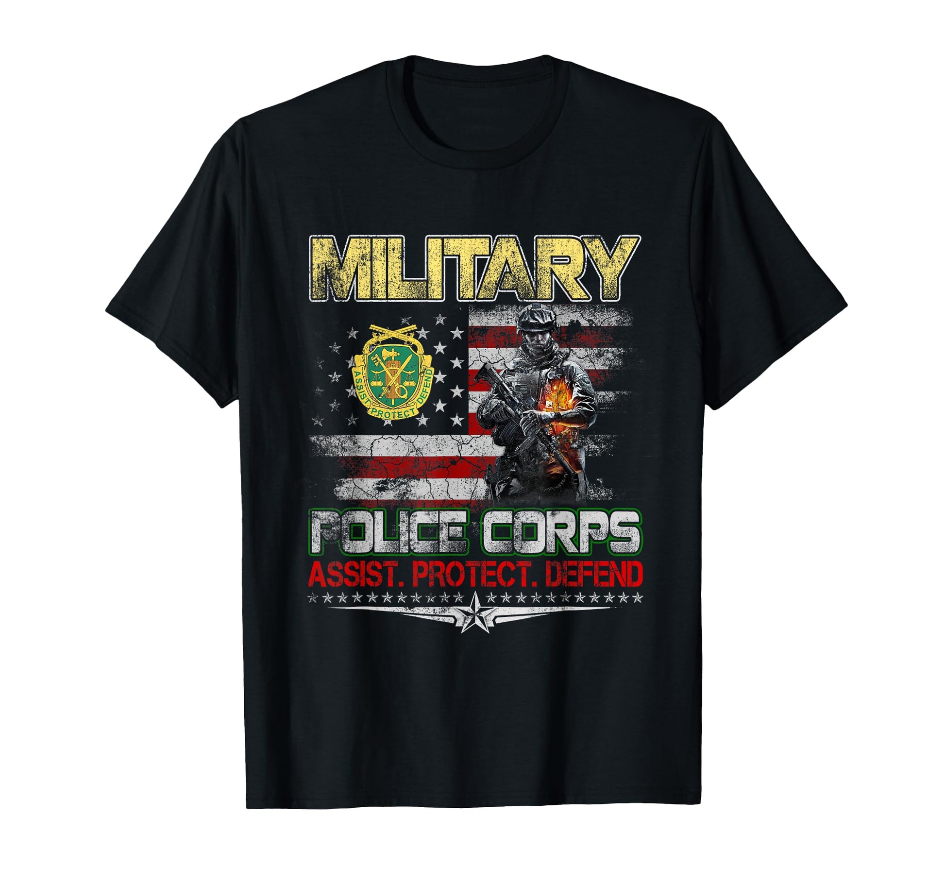 Usa Military Police Corps Veteran T-Shirt - Trendy Graphic Unisex - T-Shirt, Sweatshirt, Hoodie