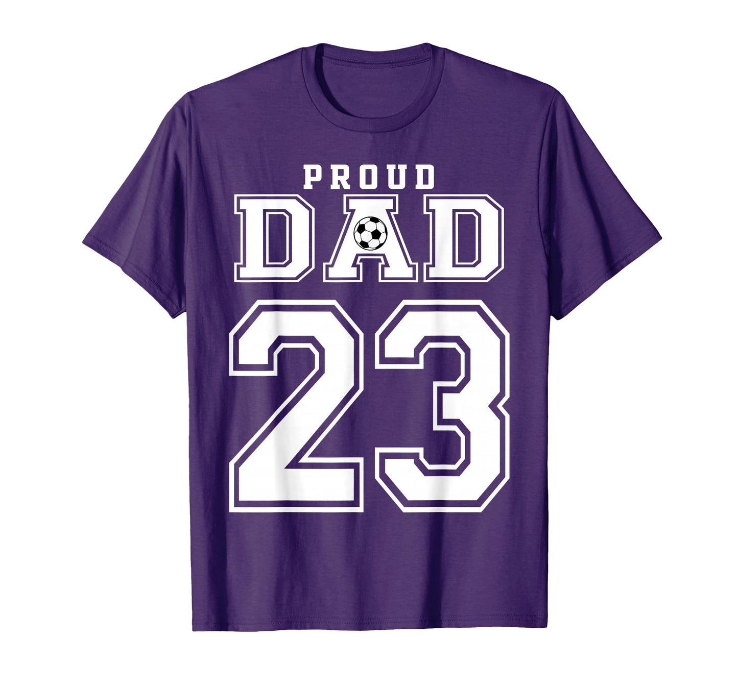 Number 23 Custom Proud Soccer Futbol T-Shirt - Streetwear Style Men Women - T-Shirt, Sweatshirt, Hoodie
