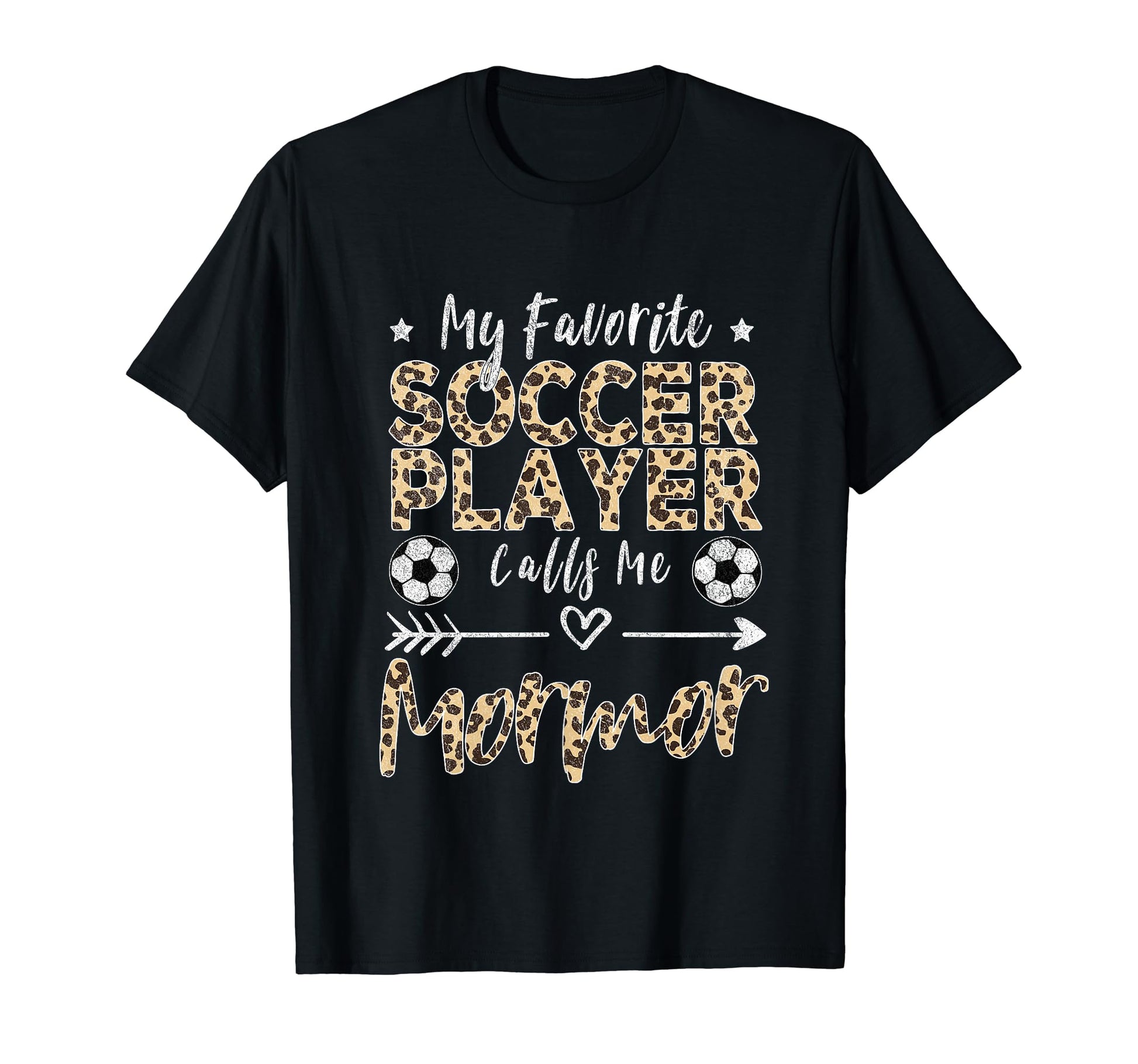 My Favorite Soccer Player Calls Me Mormor T-Shirt - Trendy Graphic Unisex - T-Shirt, Sweatshirt, Hoodie