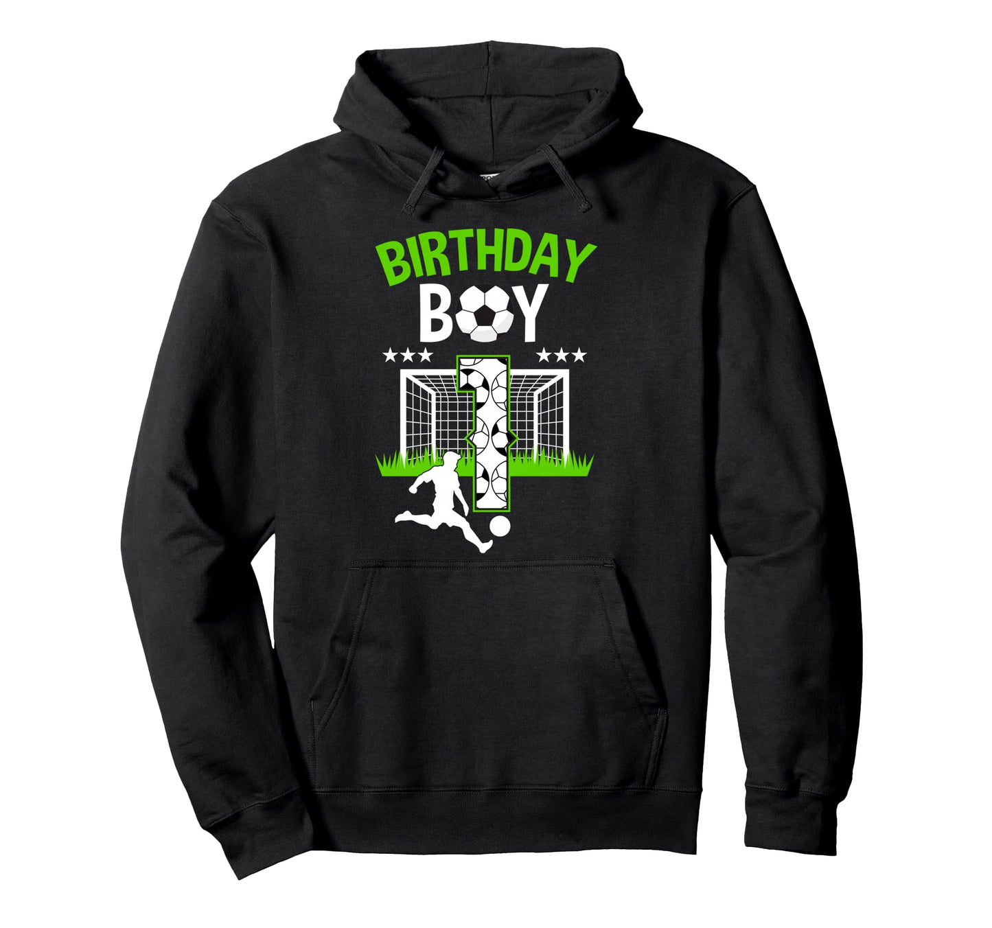 Birthday Soccer 1 Year Old Who Hoodie - Casual Everyday Wear for Adults - T-Shirt, Sweatshirt, Hoodie