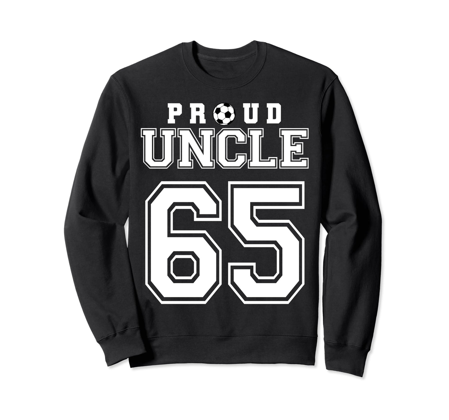 Number 65 Custom Proud Soccer Sweatshirt - Casual Everyday Wear for Adults - T-Shirt, Sweatshirt, Hoodie
