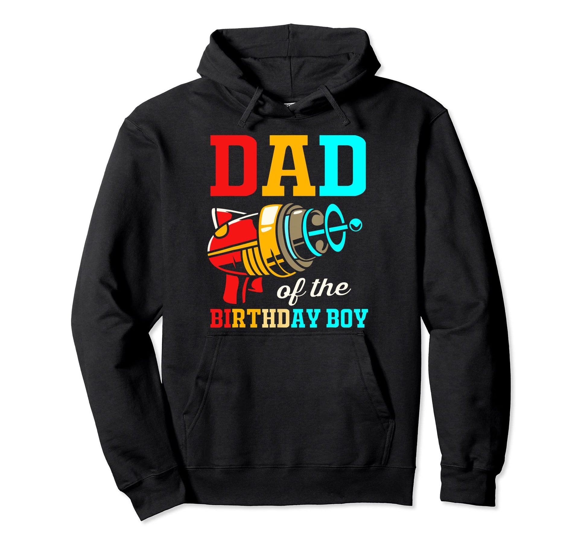 Dad Birthday Laser Tag Hoodie - Novelty Apparel for Adults - T-Shirt, Sweatshirt, Hoodie