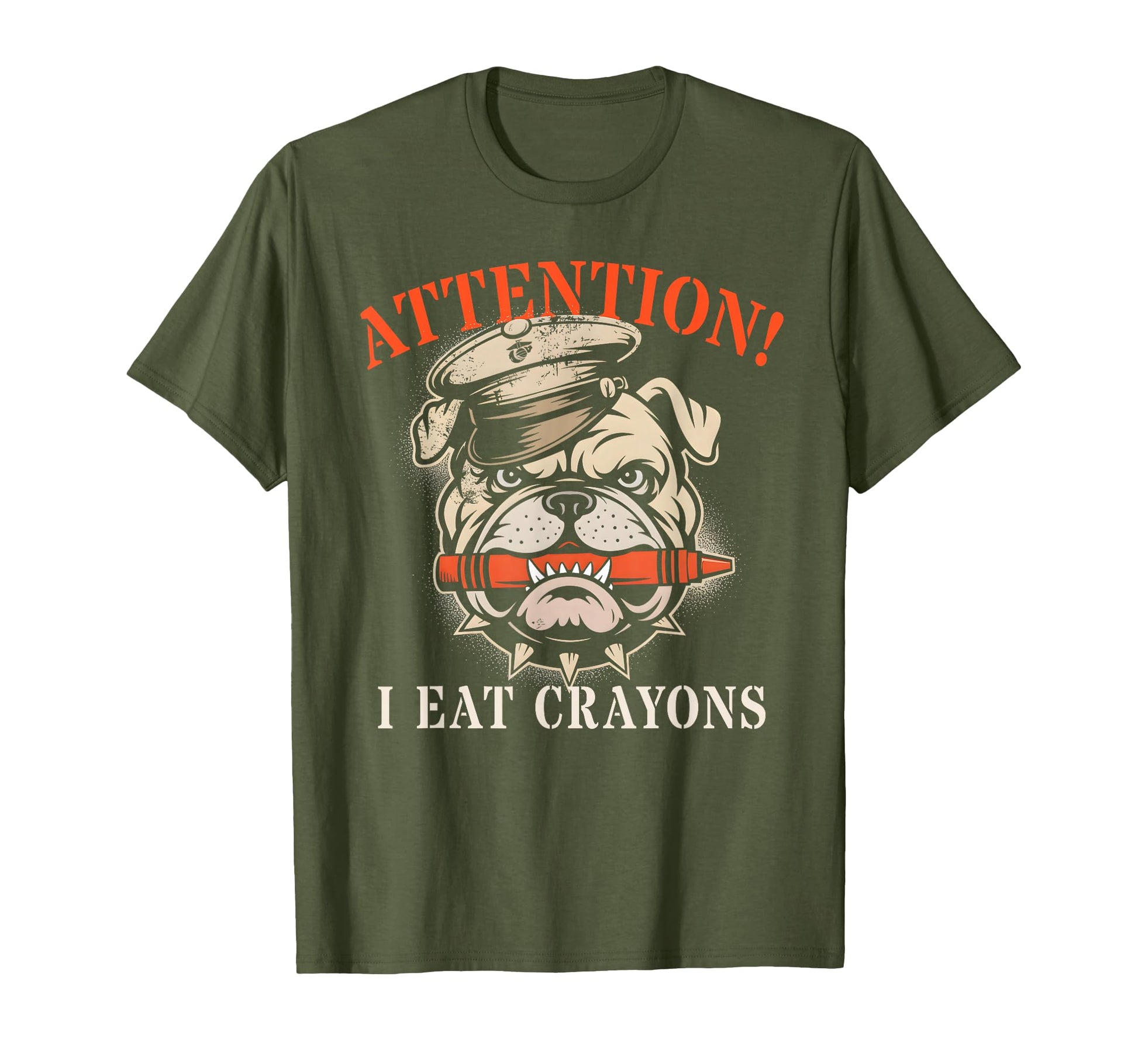 I Eat Crayons Military Grumpy Old T-Shirt - Fun Novelty Design Men Women - T-Shirt, Sweatshirt, Hoodie