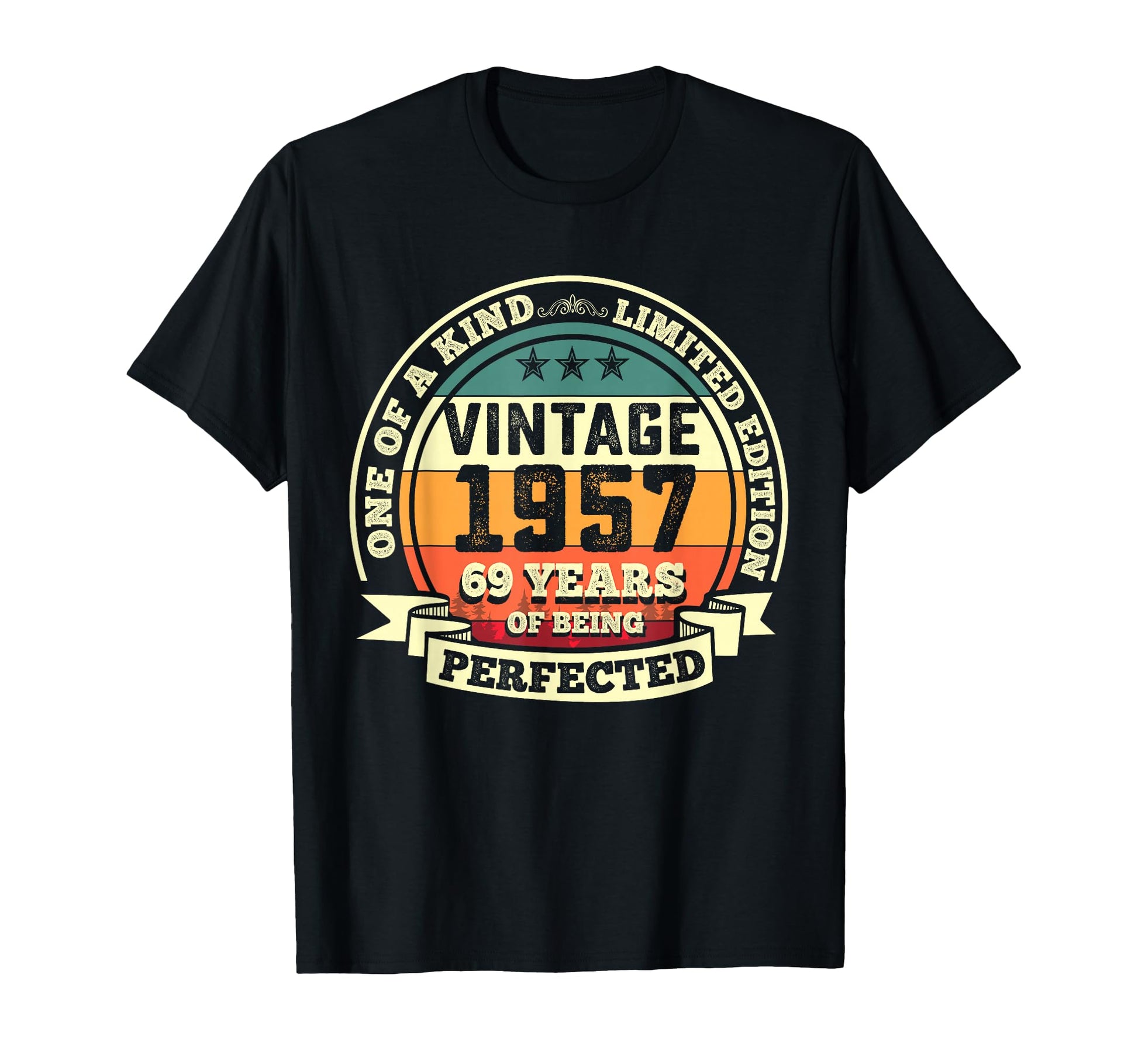 69Th Birthday Gift 69 Years Being T-Shirt - Minimalist Print Men Women - T-Shirt, Sweatshirt, Hoodie