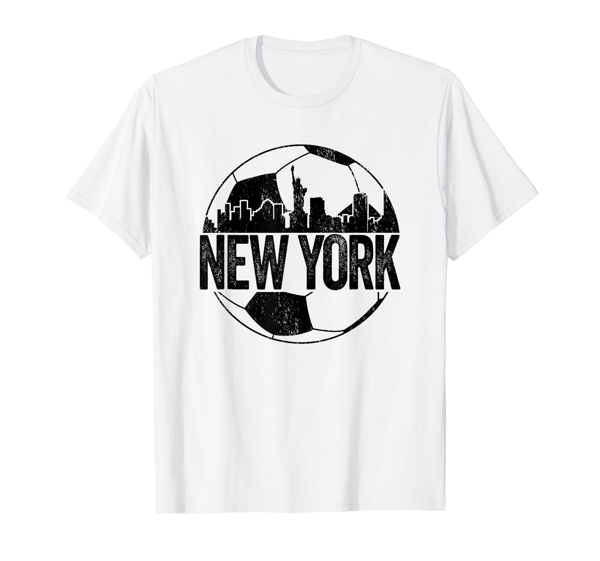 New York City Skyline Soccer Lover T-Shirt - Trendy Graphic Men Women - T-Shirt, Sweatshirt, Hoodie