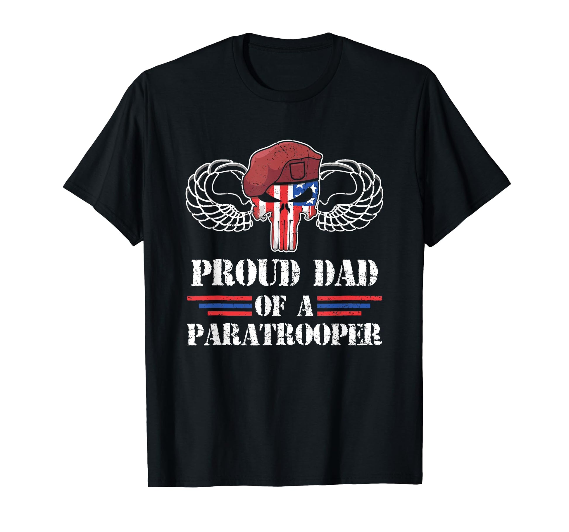Proud Dad Paratrooper Us Airborne T-Shirt - Aesthetic Graphic Unisex - T-Shirt, Sweatshirt, Hoodie