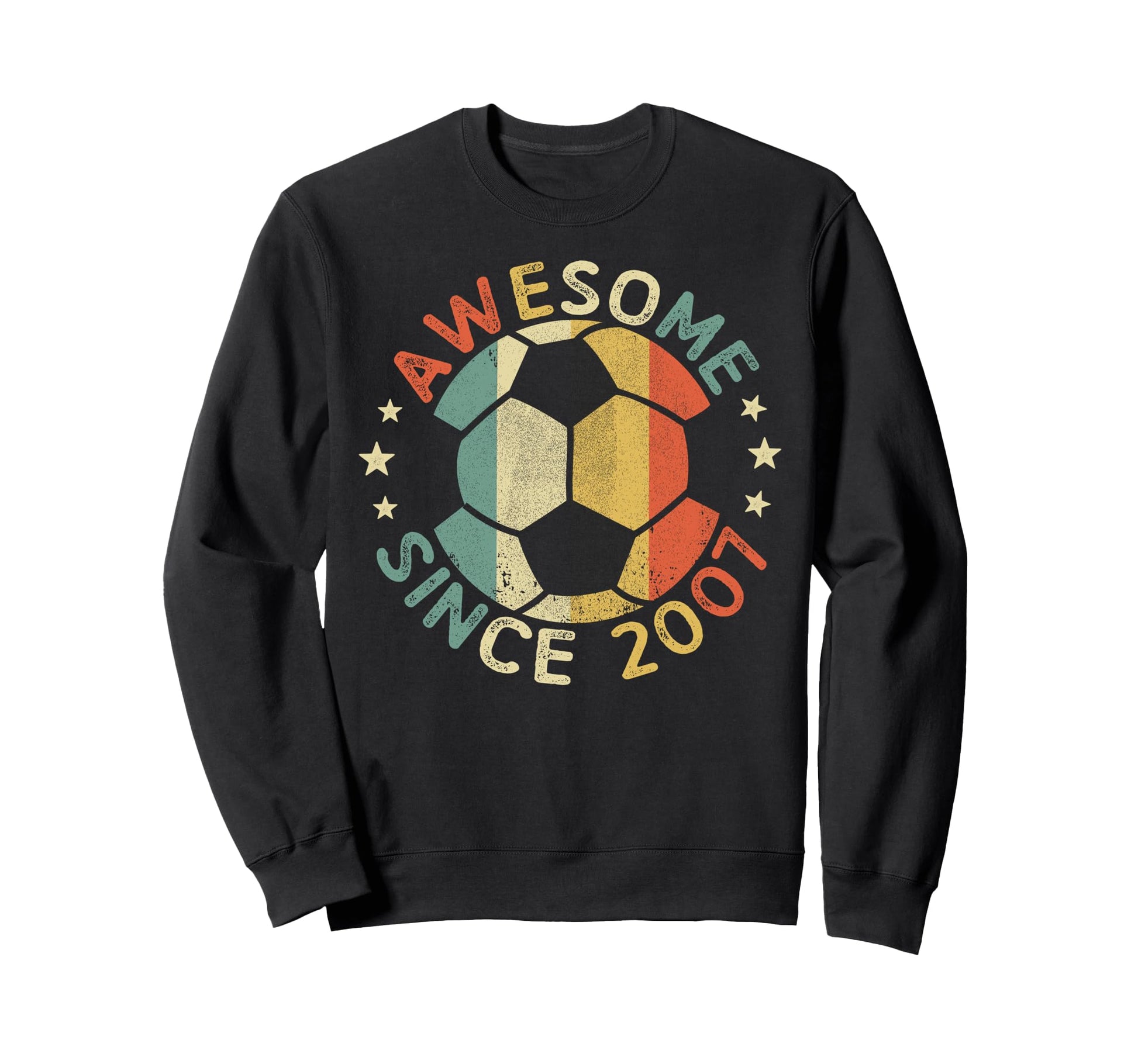 Awesome Since 2007 19Th Birthday Sweatshirt - Fun Novelty Design Men Women - T-Shirt, Sweatshirt, Hoodie