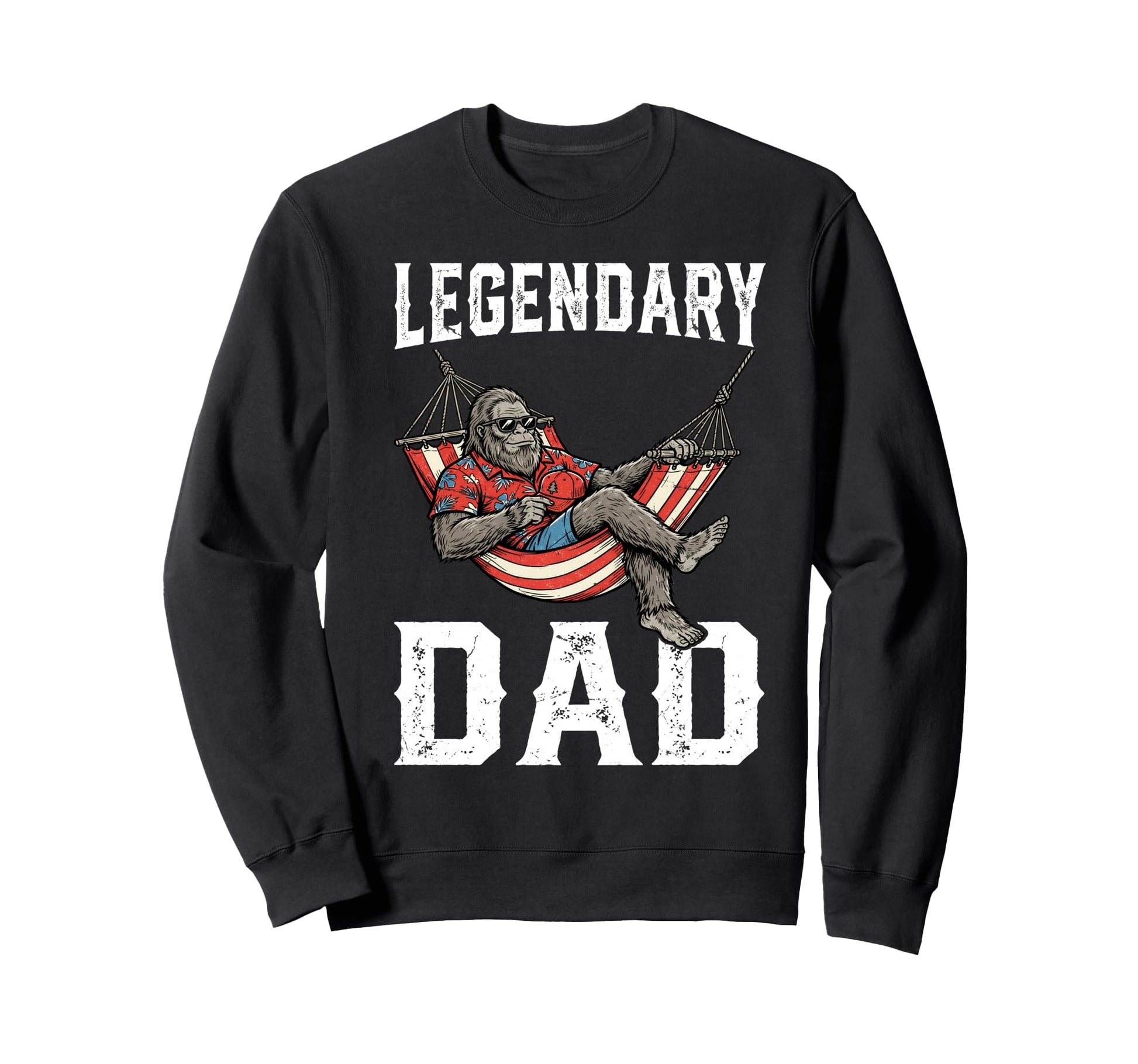 Best Dad Funny Fathers Day Proud Sweatshirt - Custom Art Print for Adults - T-Shirt, Sweatshirt, Hoodie