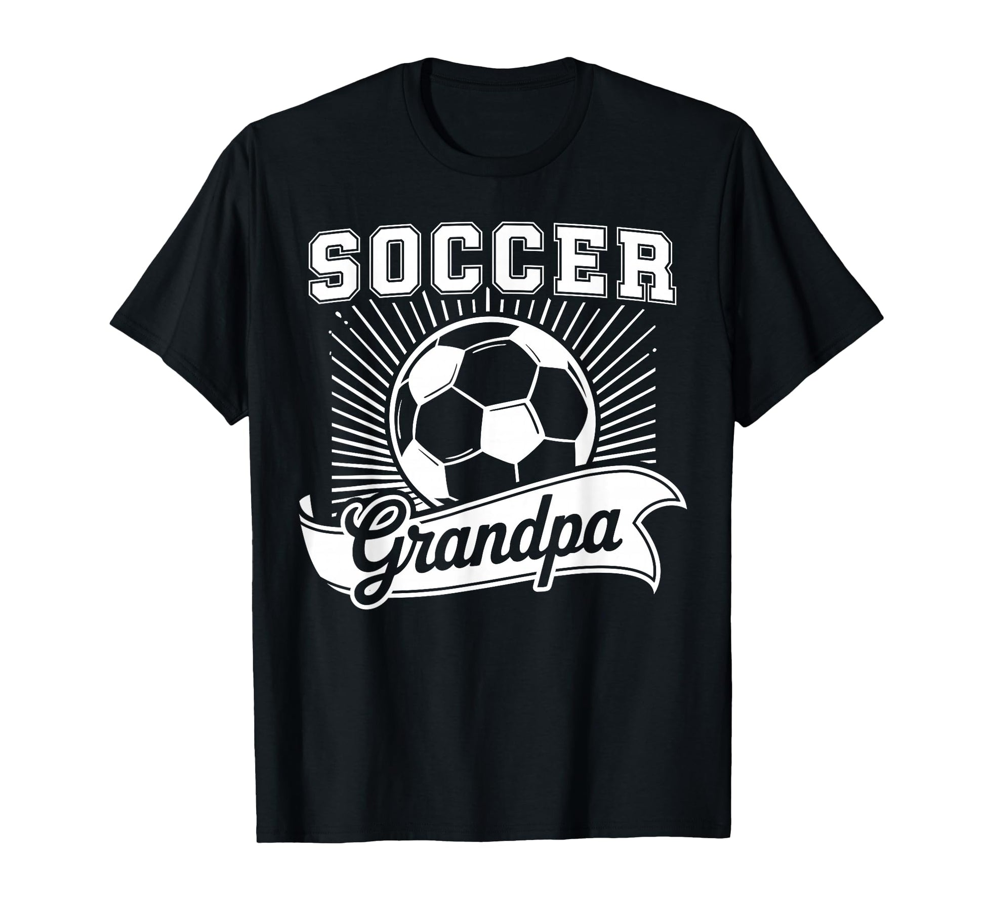 Soccer Grandpa Grandfather Player T-Shirt - Trendy Graphic for Adults - T-Shirt, Sweatshirt, Hoodie